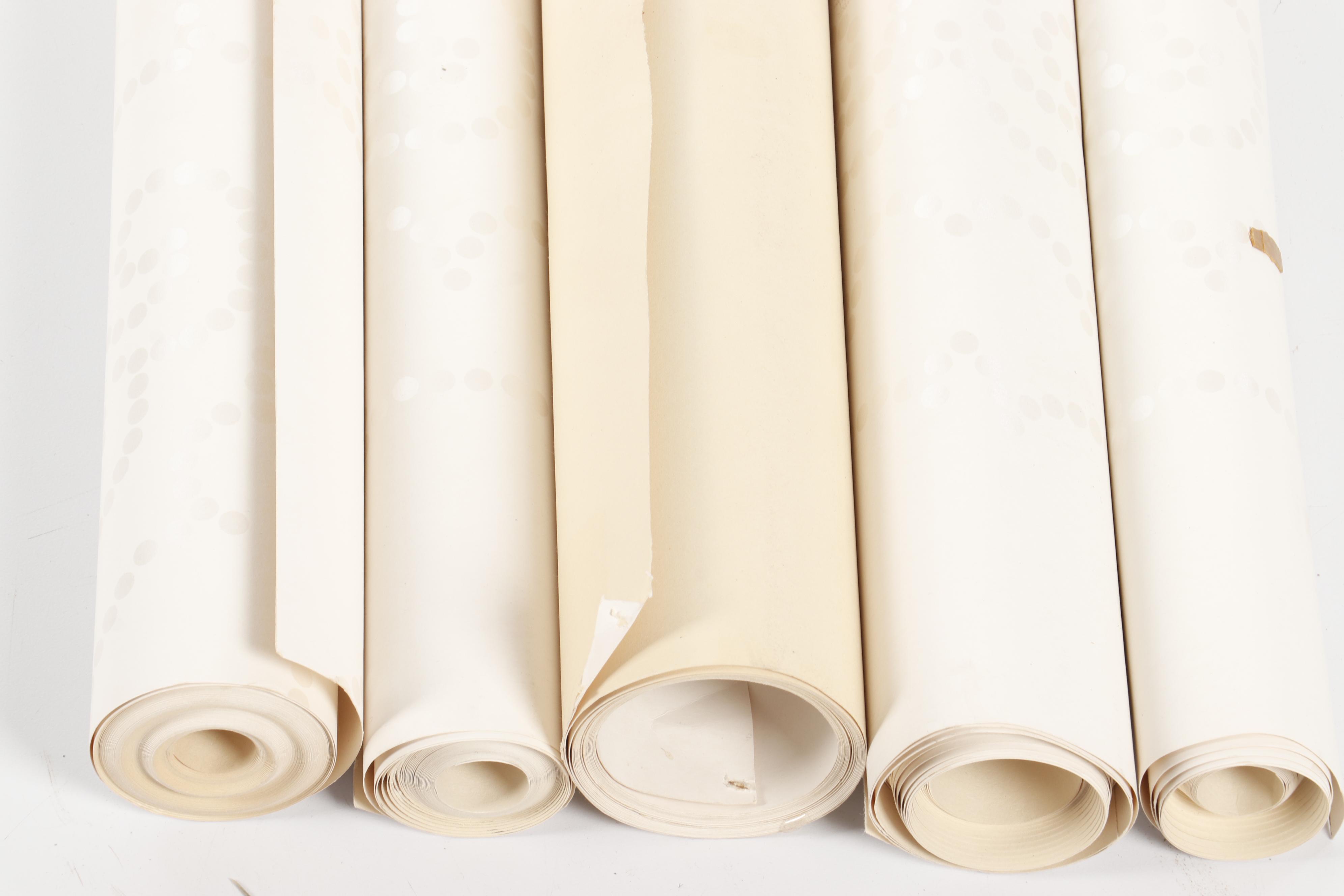 Wallpaper Rolls including "Vogue Regency Stripe" by David Roos