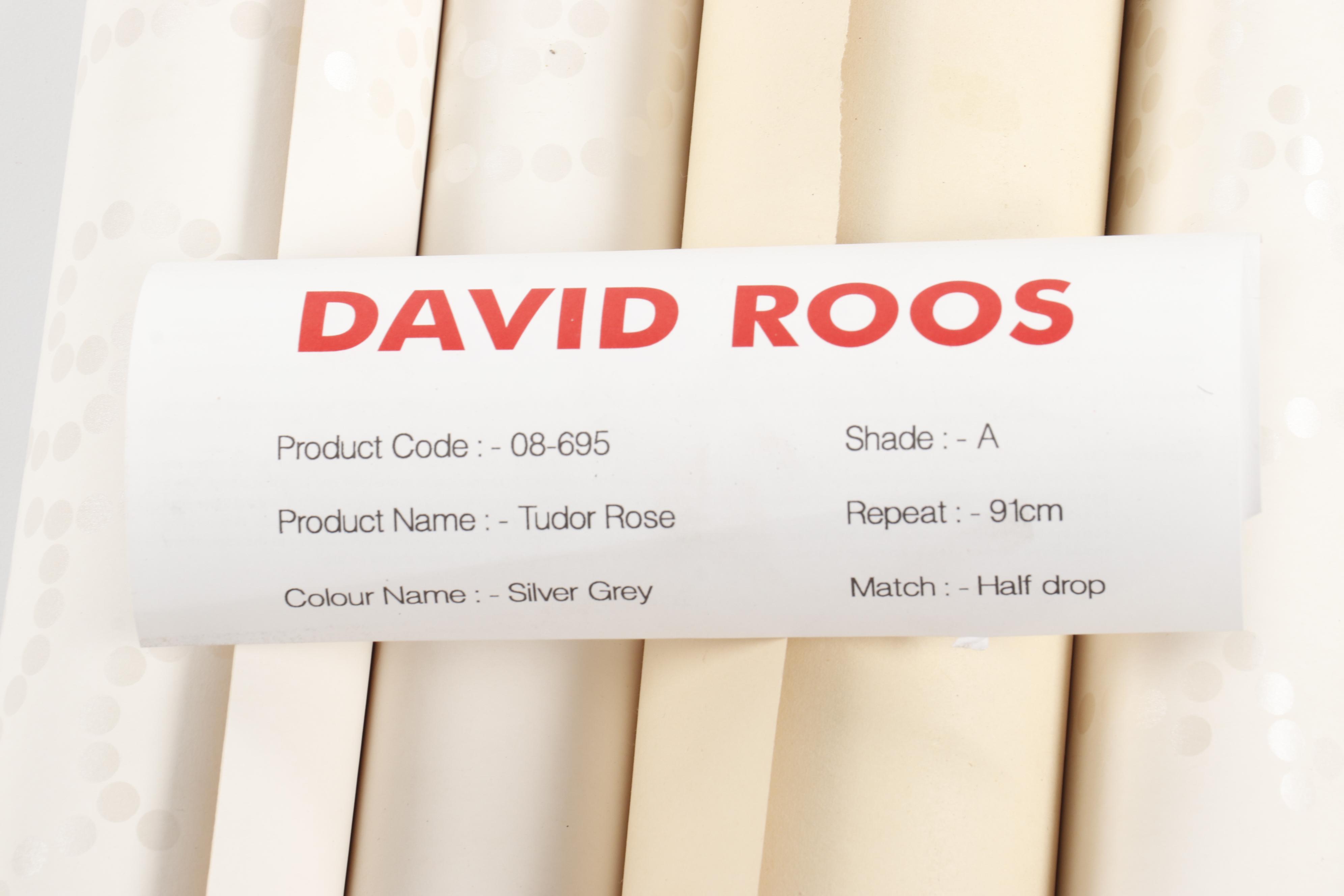 Wallpaper Rolls including "Vogue Regency Stripe" by David Roos