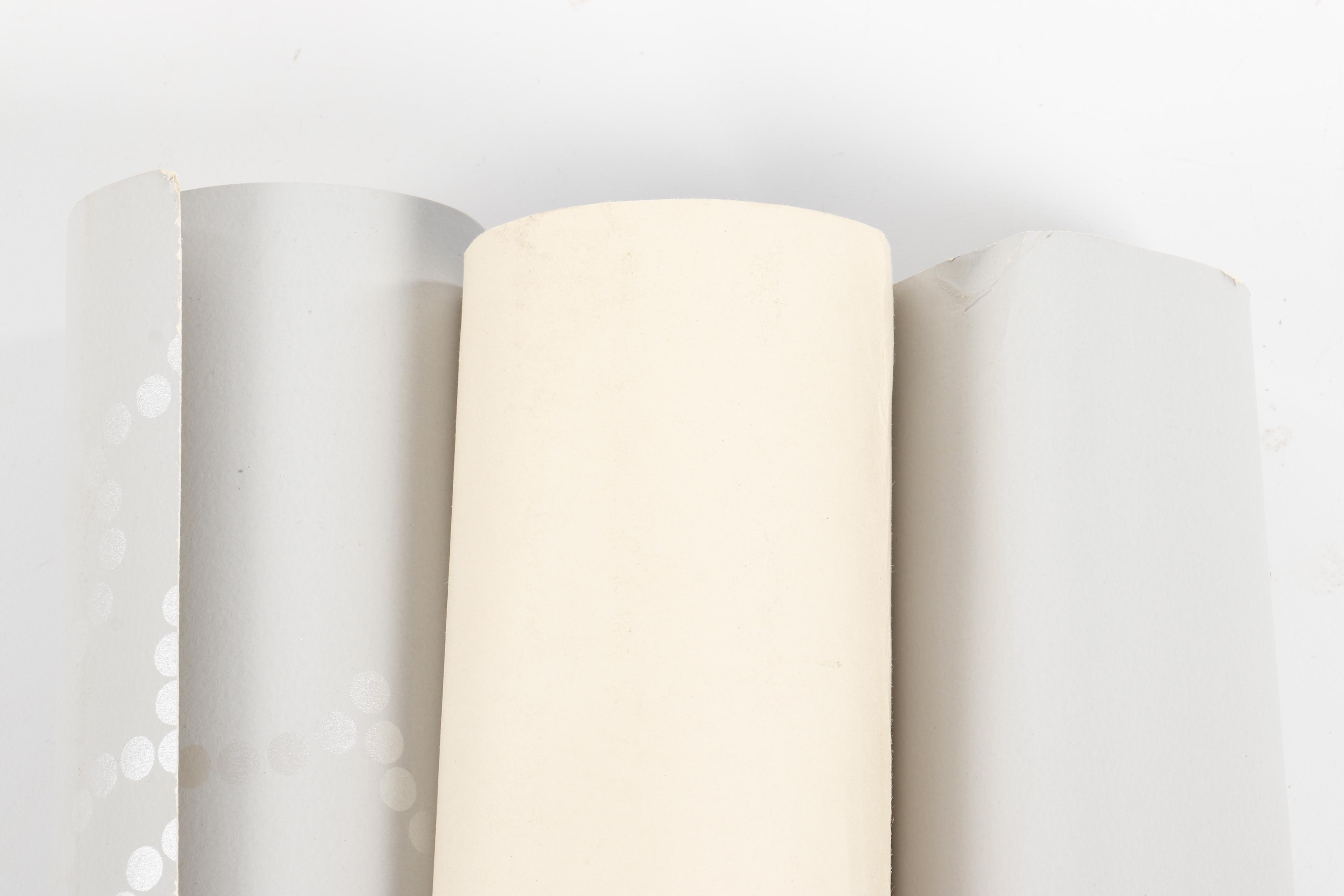 Wallpaper Rolls including "Vogue Regency Stripe" by David Roos