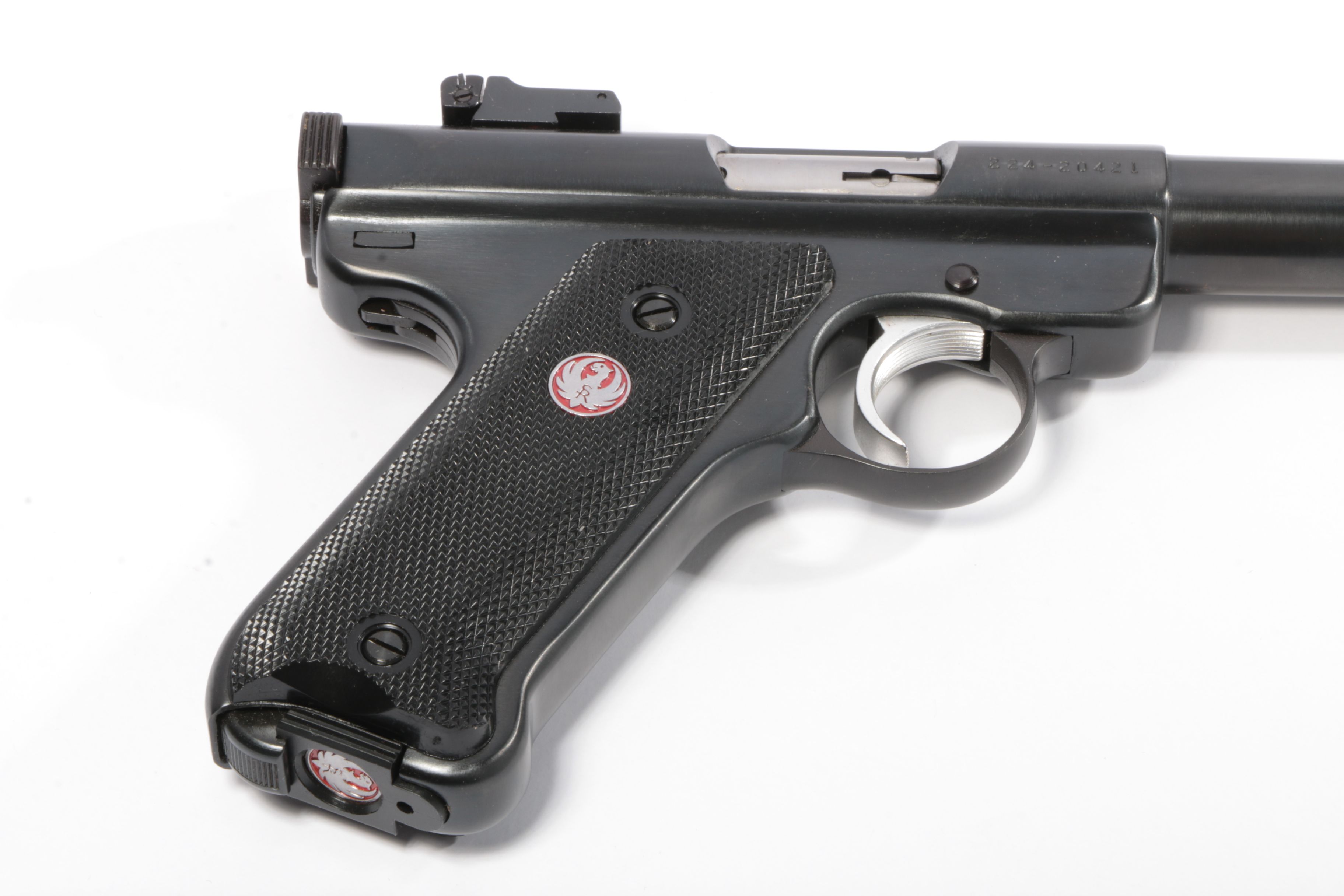 Circa 2000 Ruger Mark II Target Model 22/45 .22 Caliber Semi-Auto Pistol