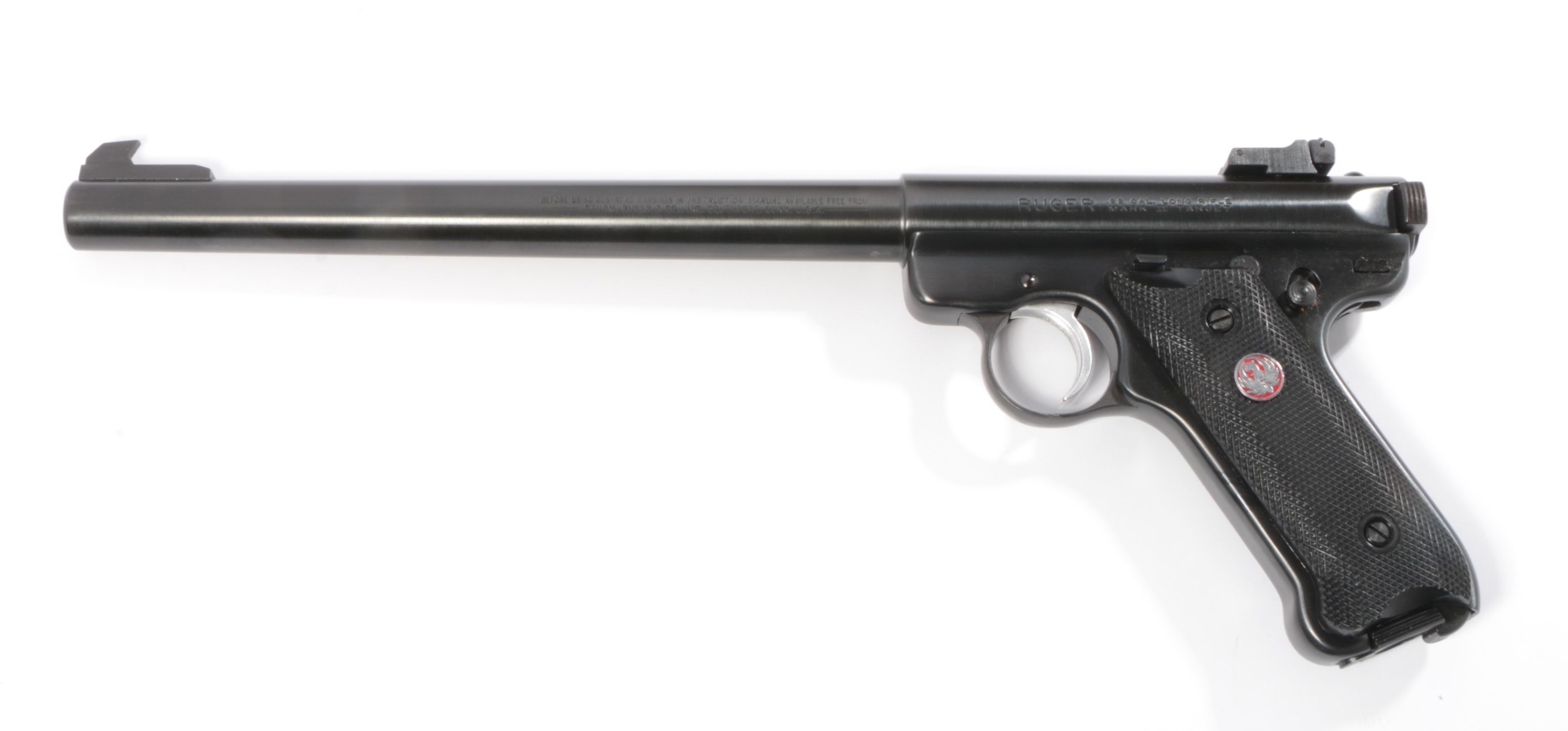 Circa 2000 Ruger Mark II Target Model 22/45 .22 Caliber Semi-Auto Pistol