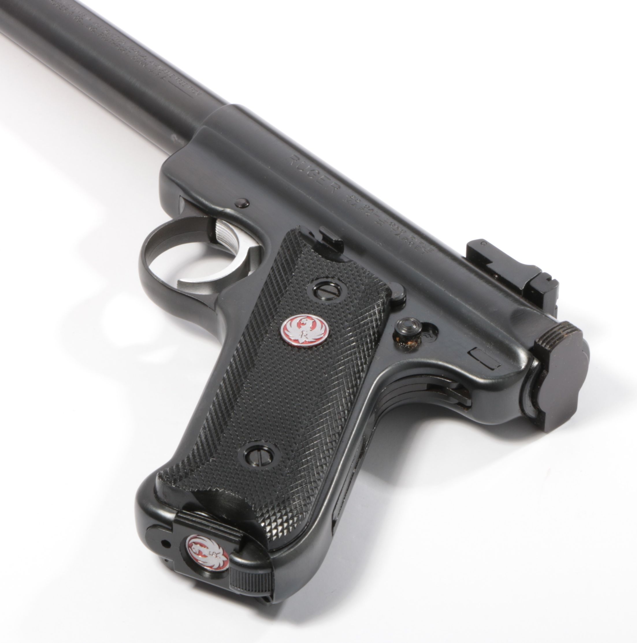 Circa 2000 Ruger Mark II Target Model 22/45 .22 Caliber Semi-Auto Pistol