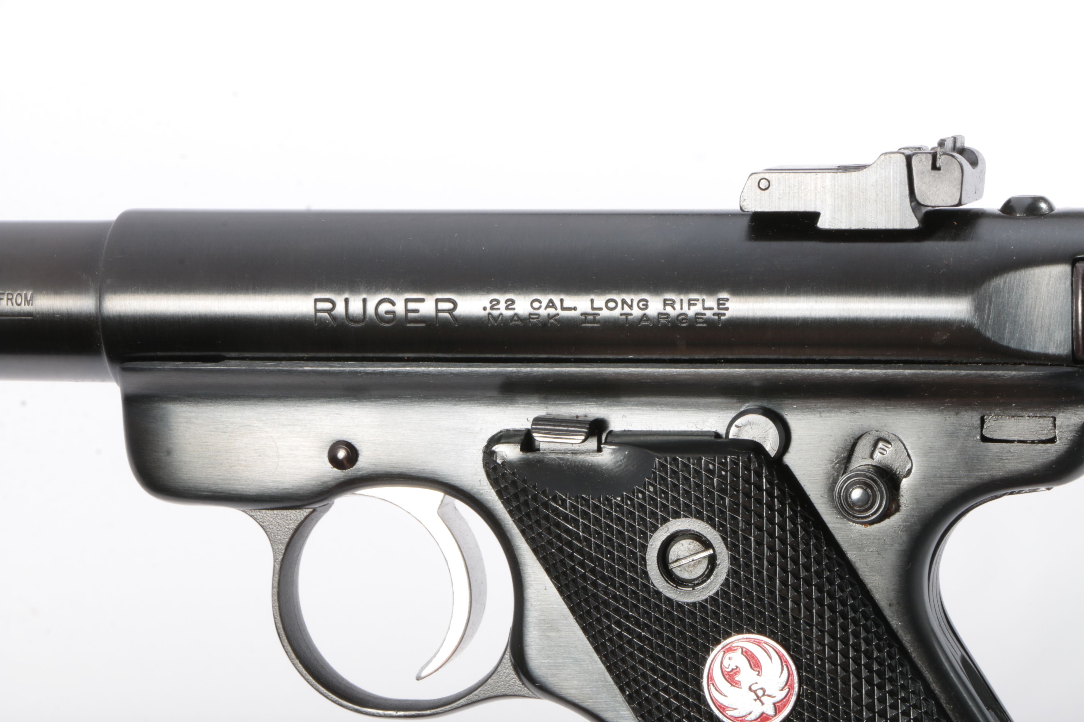 Circa 2000 Ruger Mark II Target Model 22/45 .22 Caliber Semi-Auto Pistol
