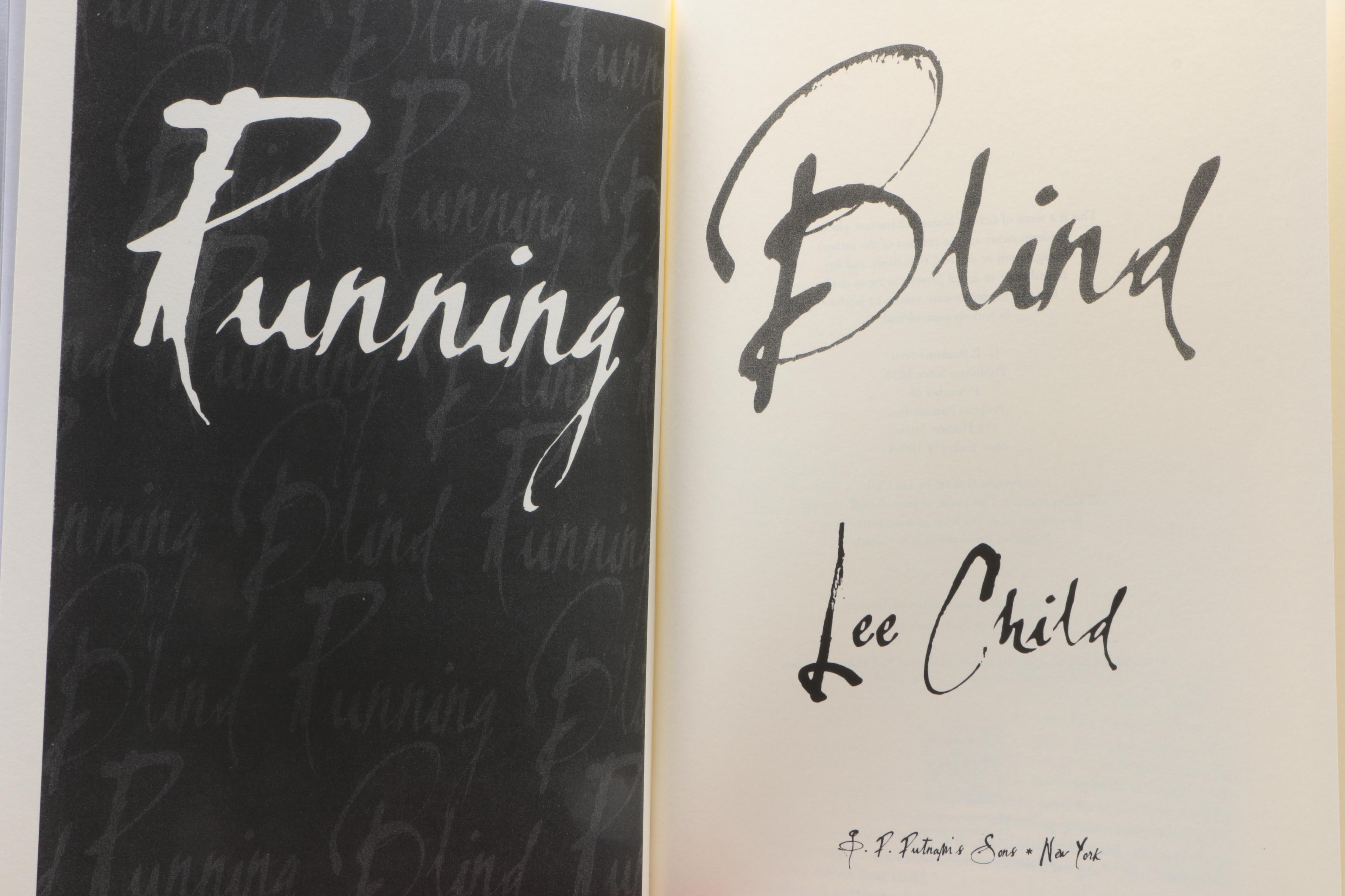 Signed Limited Edition Lee Child Books Published by The Mysterious Bookshop