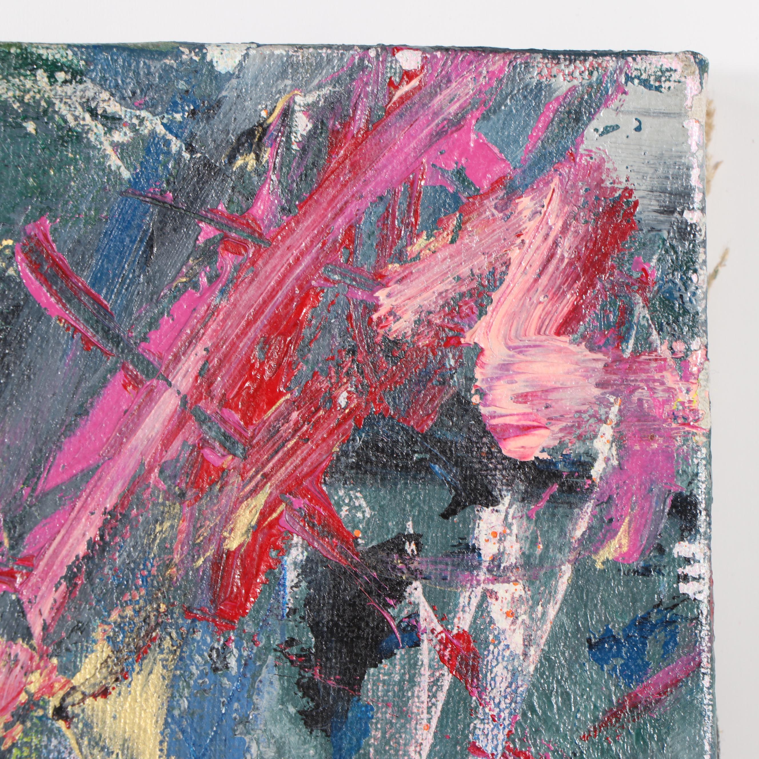 1988 Stefan Georg Acrylic Painting "Jazz"