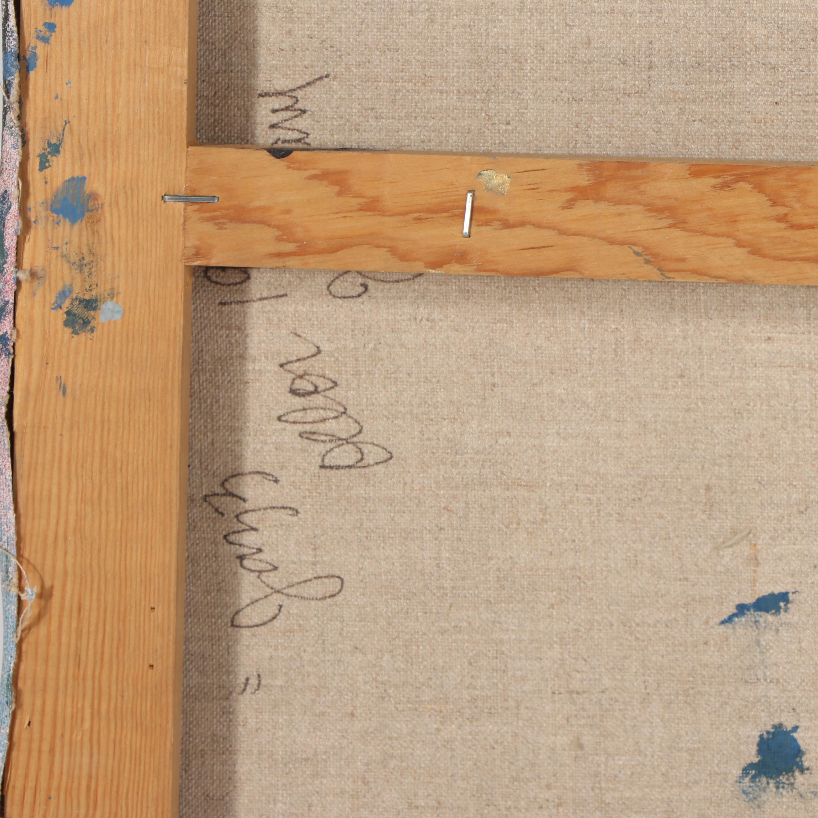 1988 Stefan Georg Acrylic Painting "Jazz"