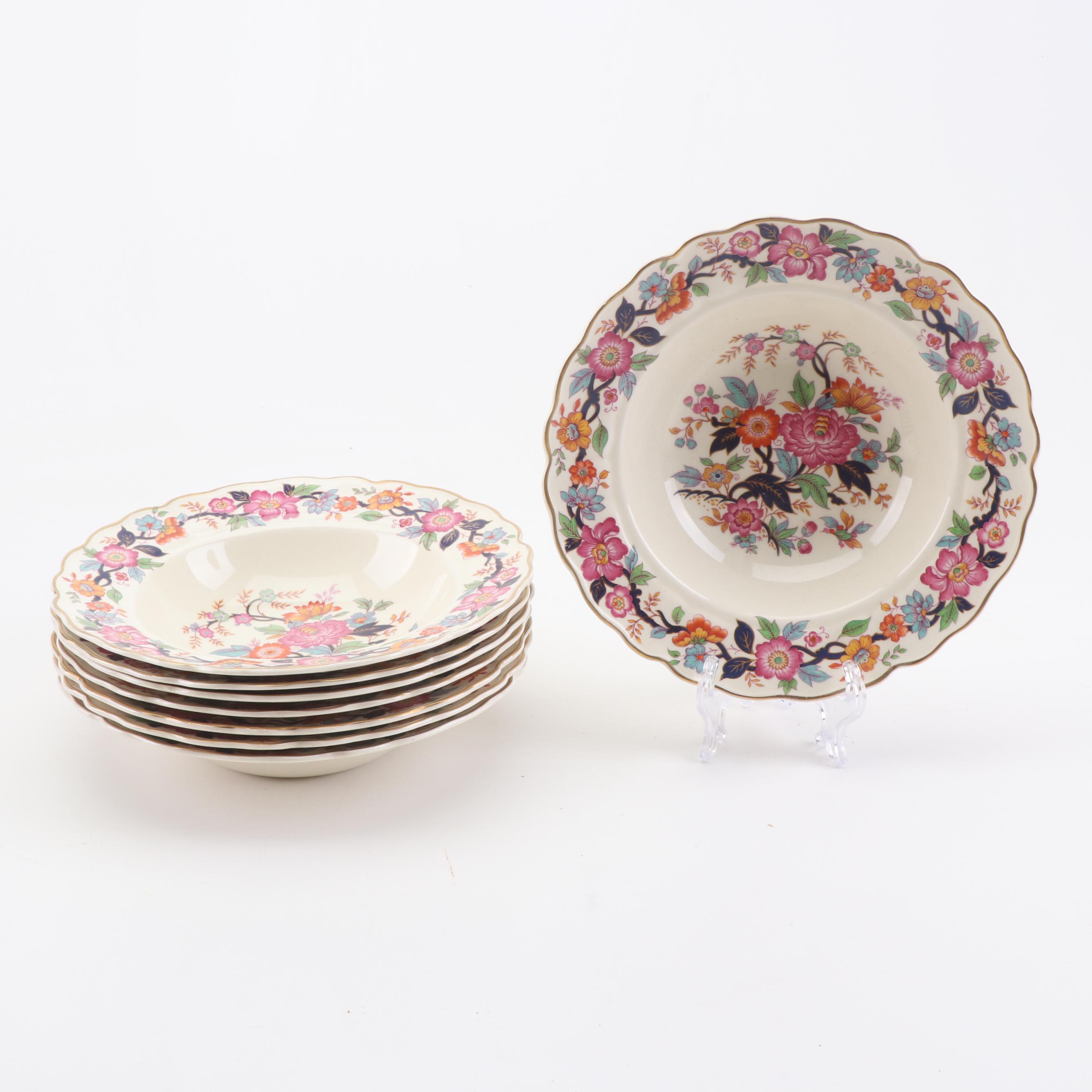 Vintage Grindley "Marlborough" Earthenware Dinnerware