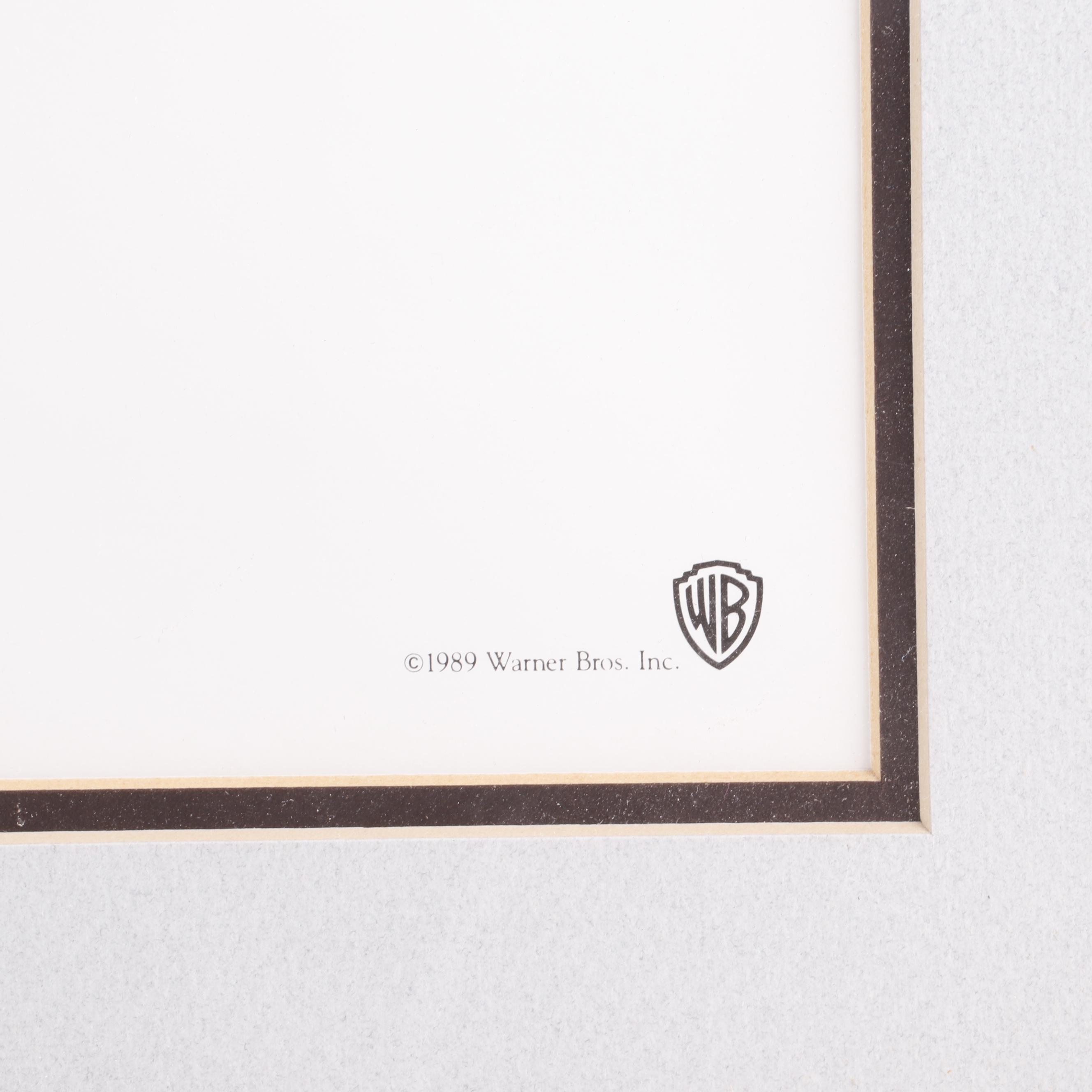 Mel Blanc Commemorative Serigraph Poster "Speechless"