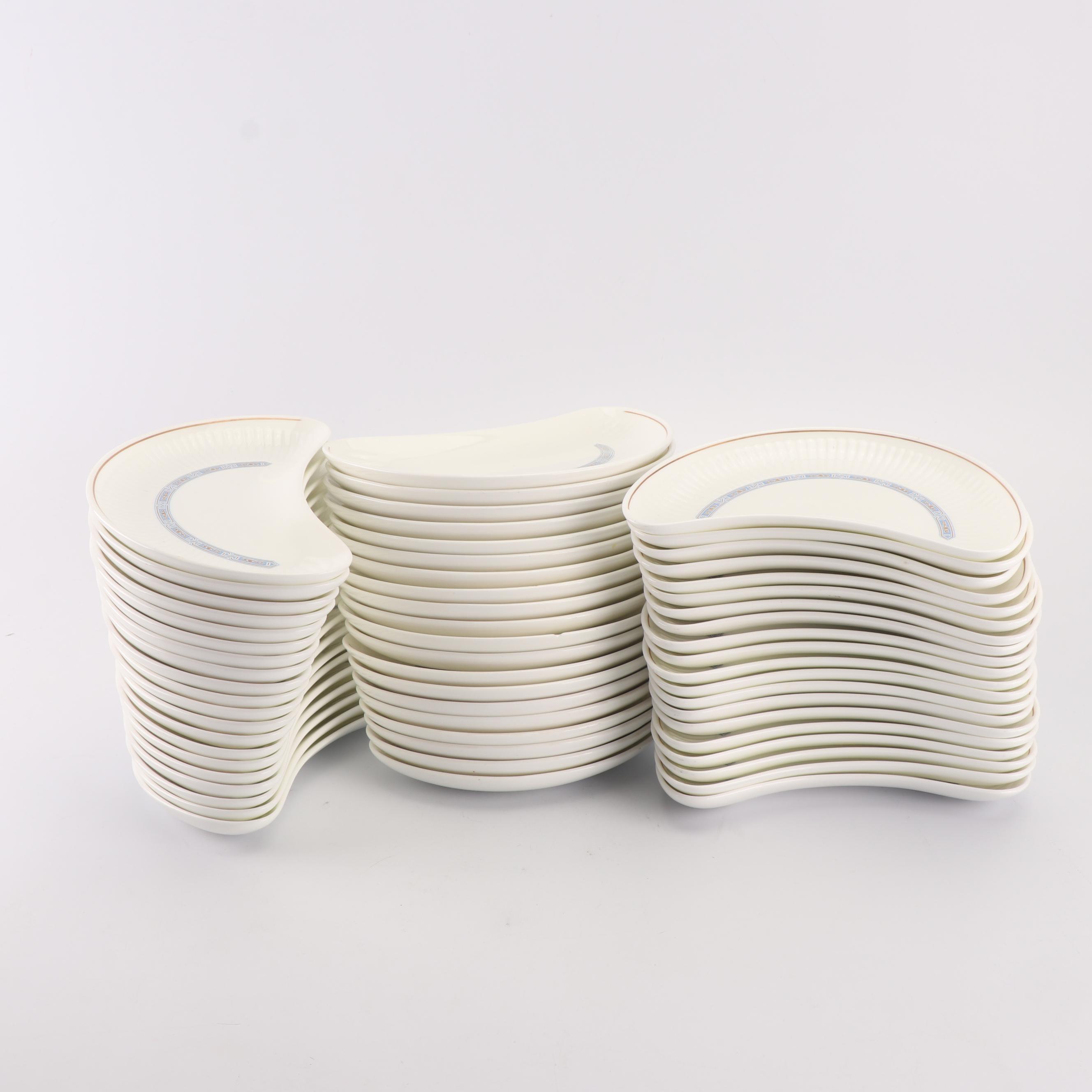 Wedgwood Insignia Bone China Crescent Plates