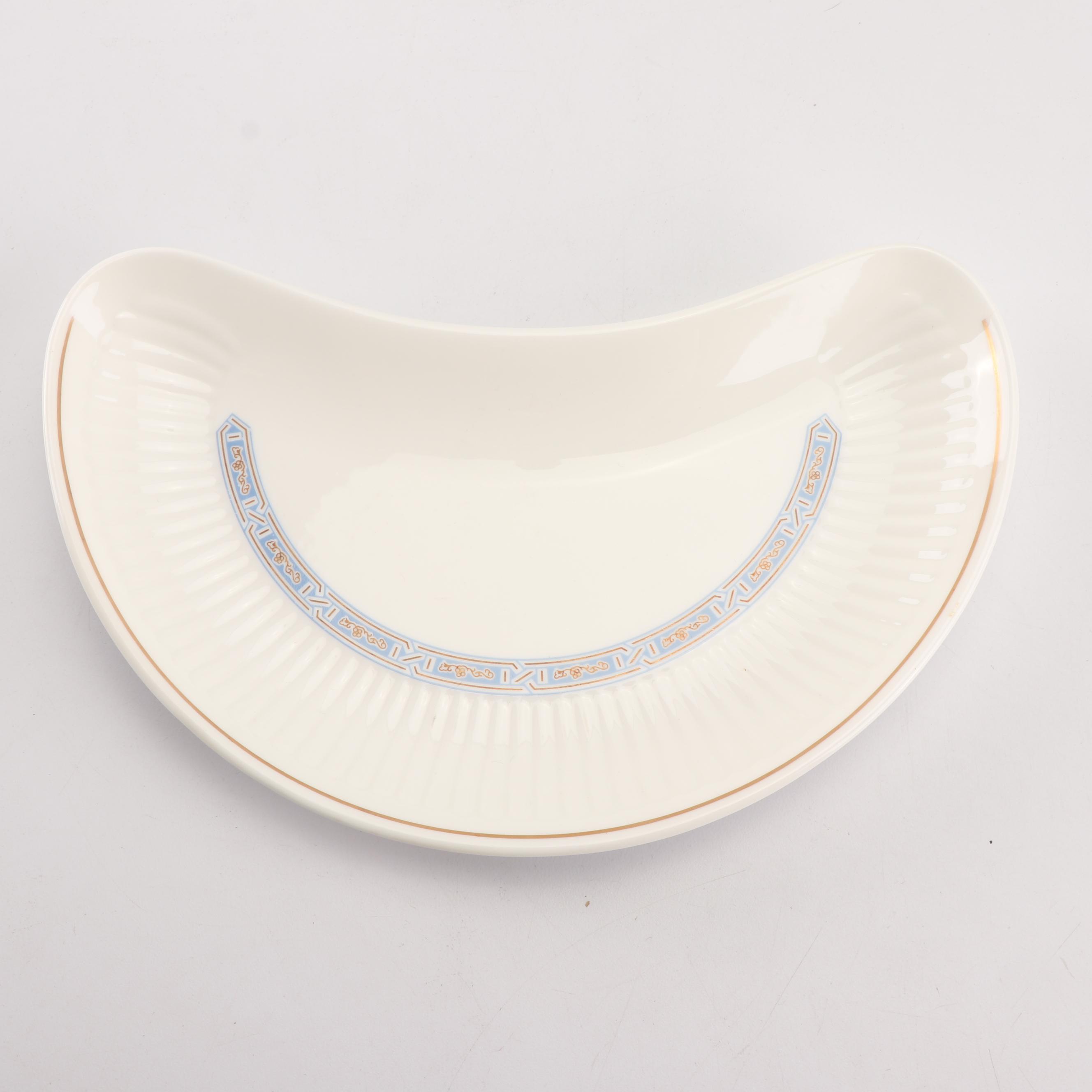 Wedgwood Insignia Bone China Crescent Plates