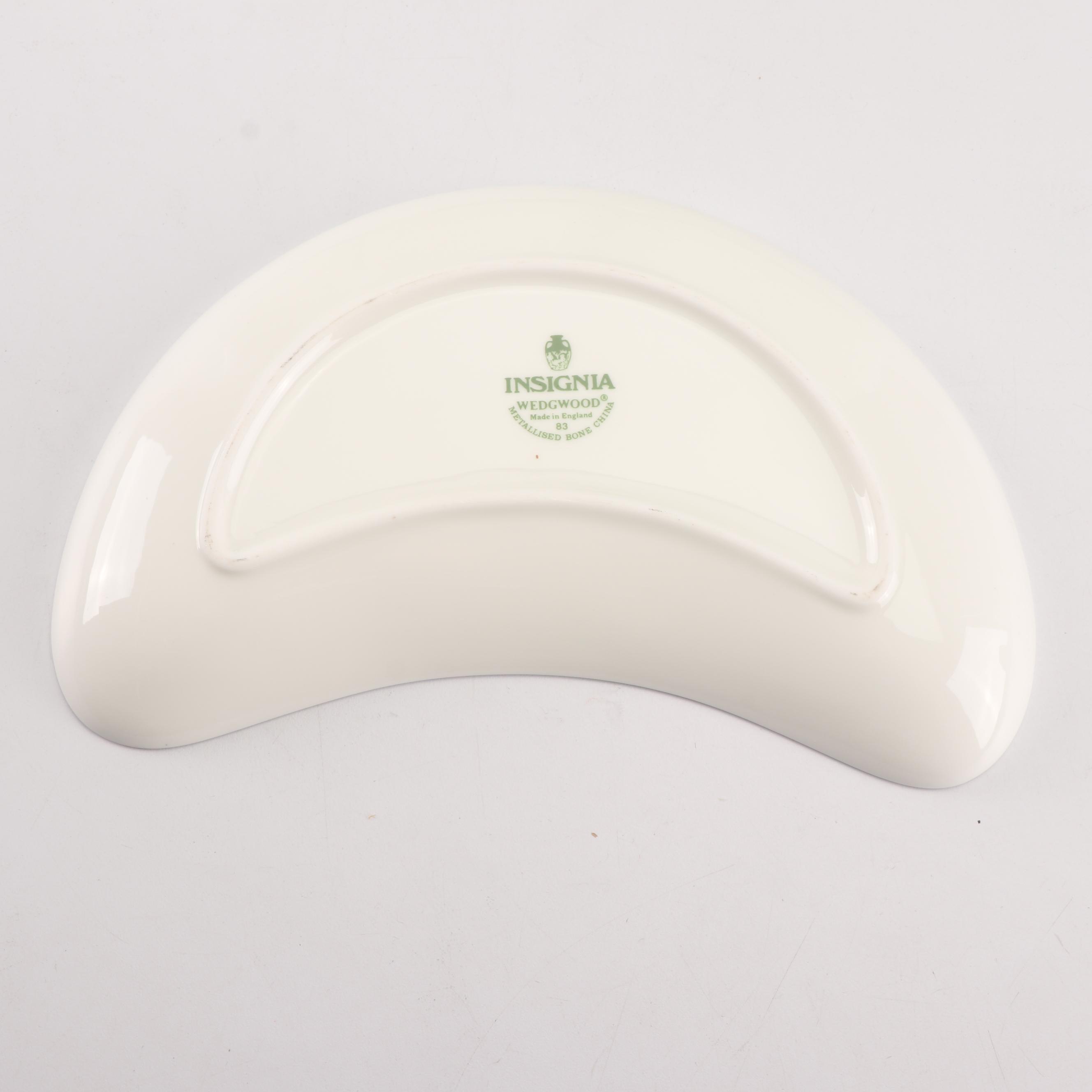 Wedgwood Insignia Bone China Crescent Plates