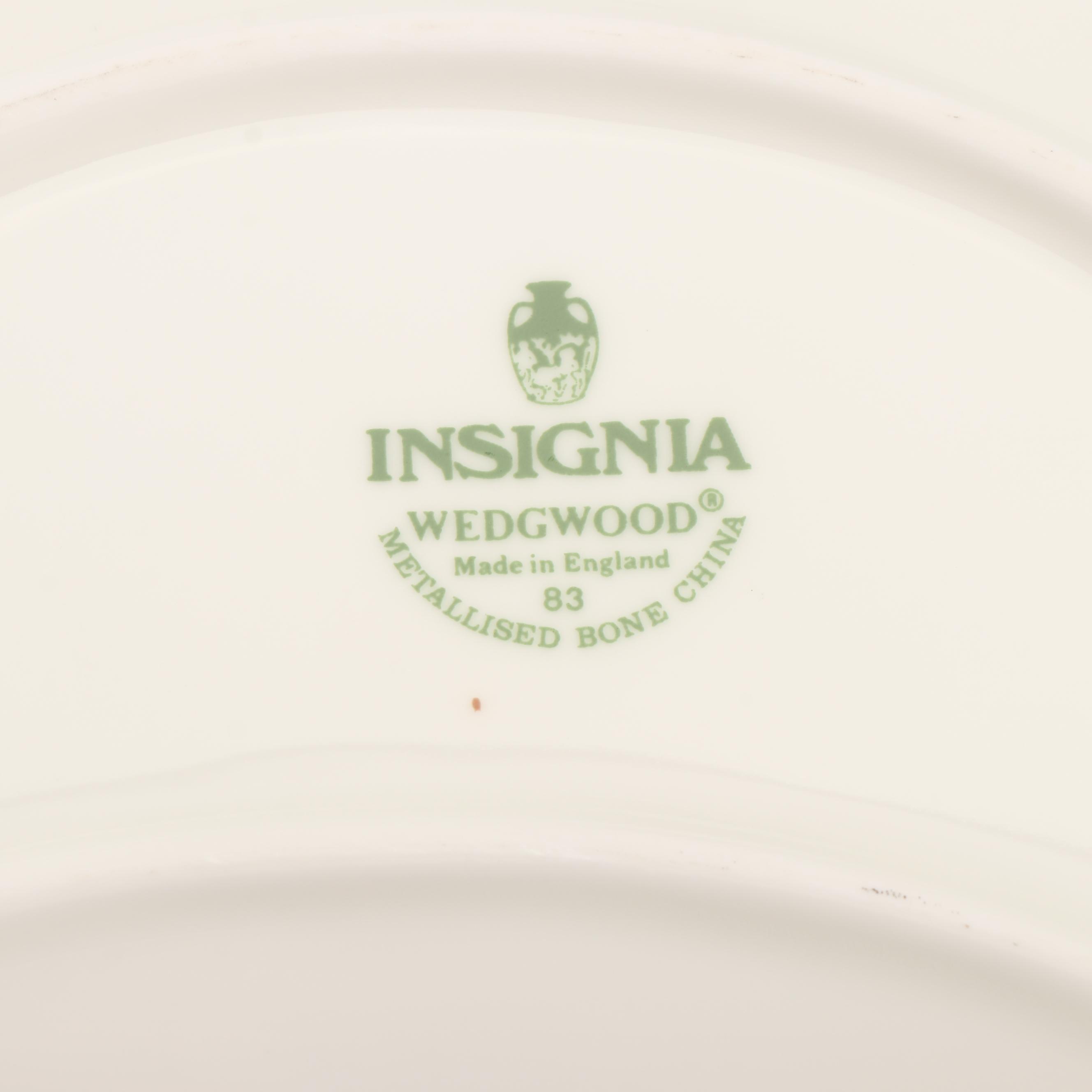 Wedgwood Insignia Bone China Crescent Plates