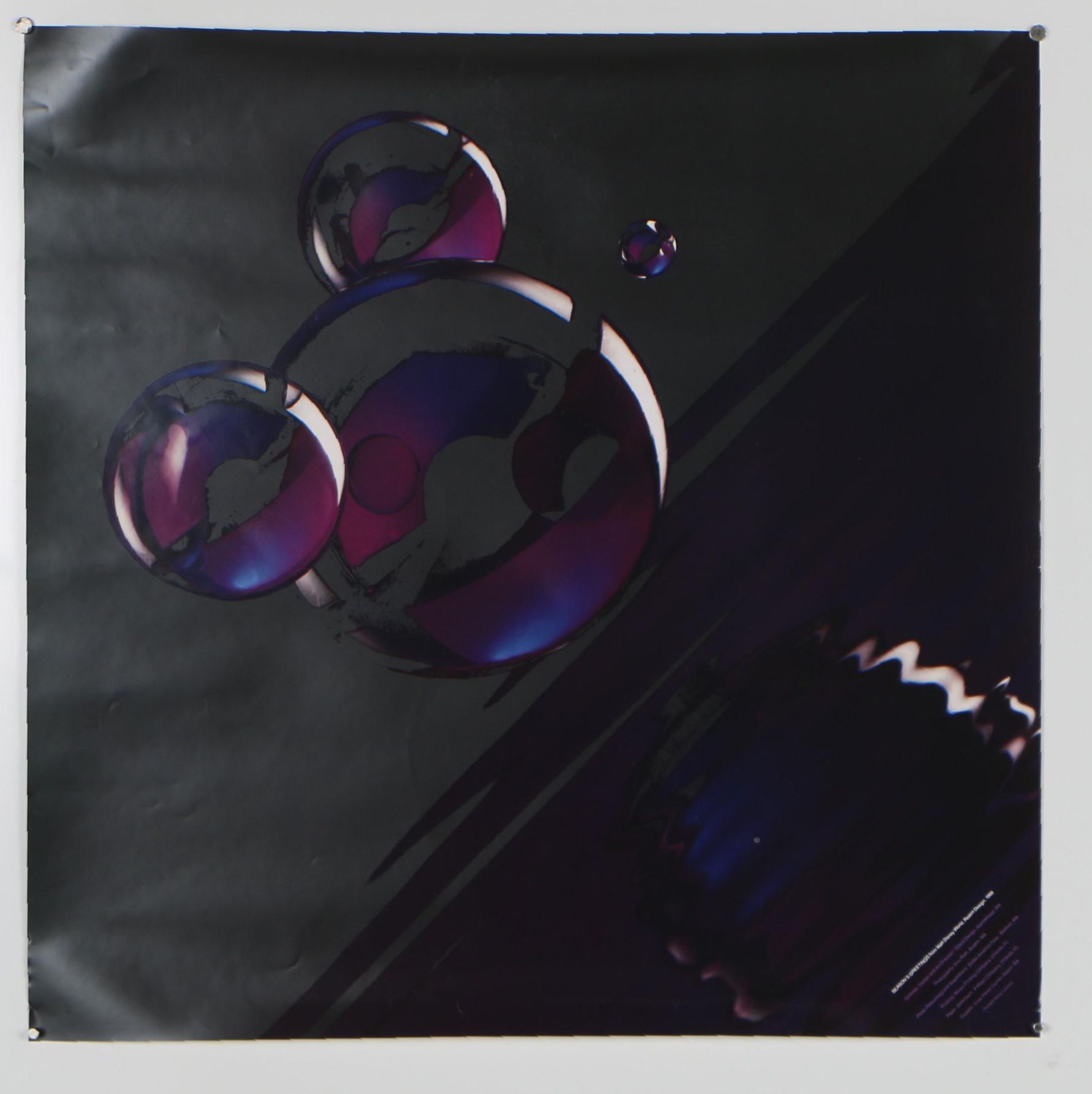 Disney Posters Featuring Limited Edition "Aladdin" Poster, 1990s