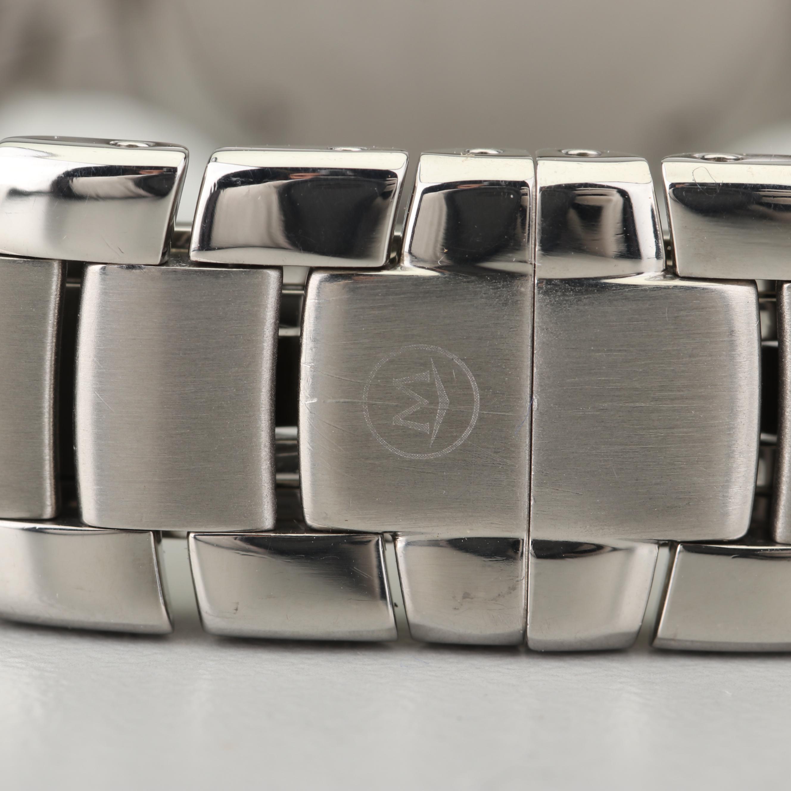 Movado Stainless Steel and Diamond Watch