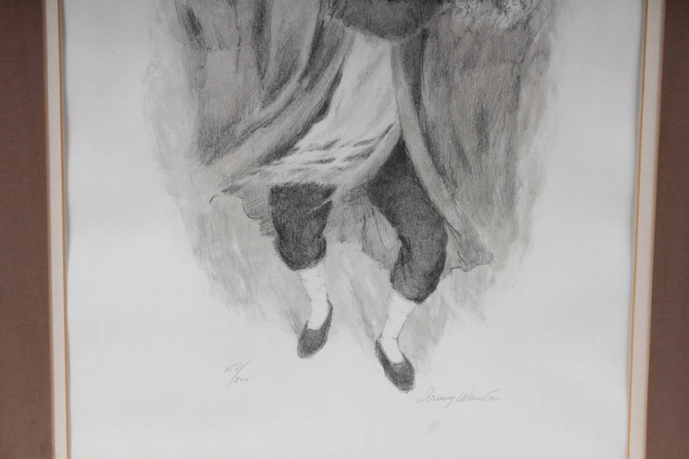 Irving Weinstein Judaica Lithograph