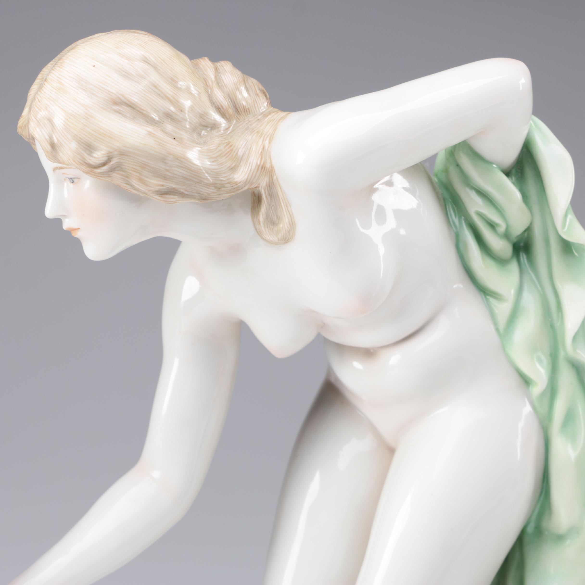 Porzellanmanufaktur Kister Porcelain Figurine, 1925-1972