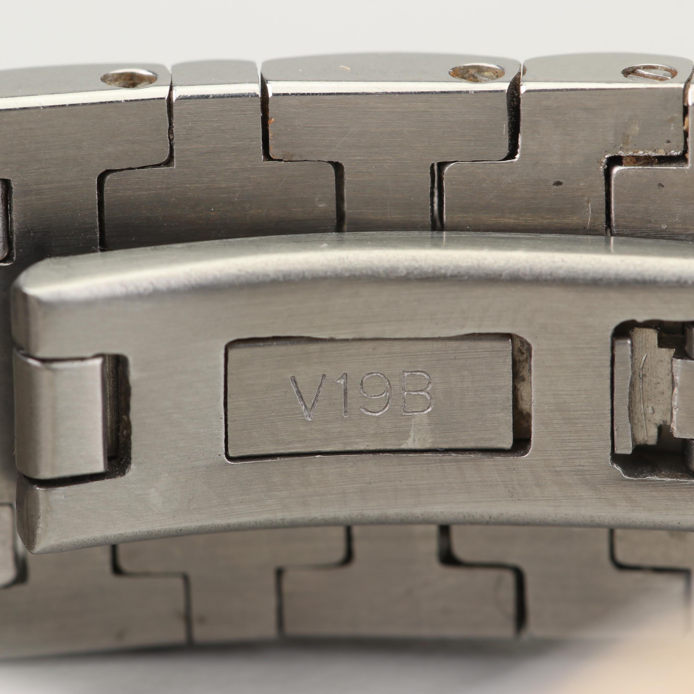 Vintage Concord Saratoga 18K Yellow Gold, Stainless Steel, and Diamond Watch