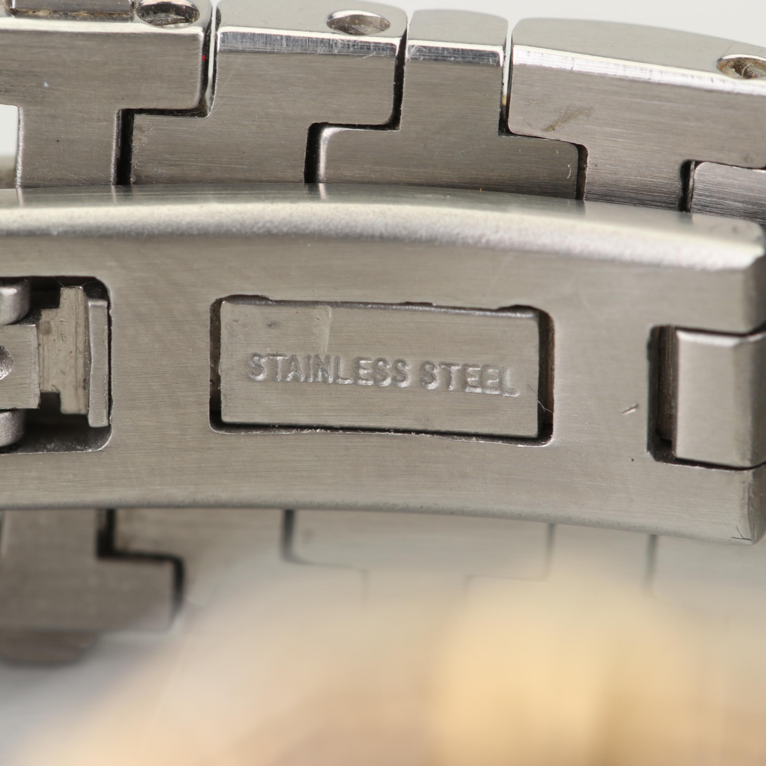 Vintage Concord Saratoga 18K Yellow Gold, Stainless Steel, and Diamond Watch