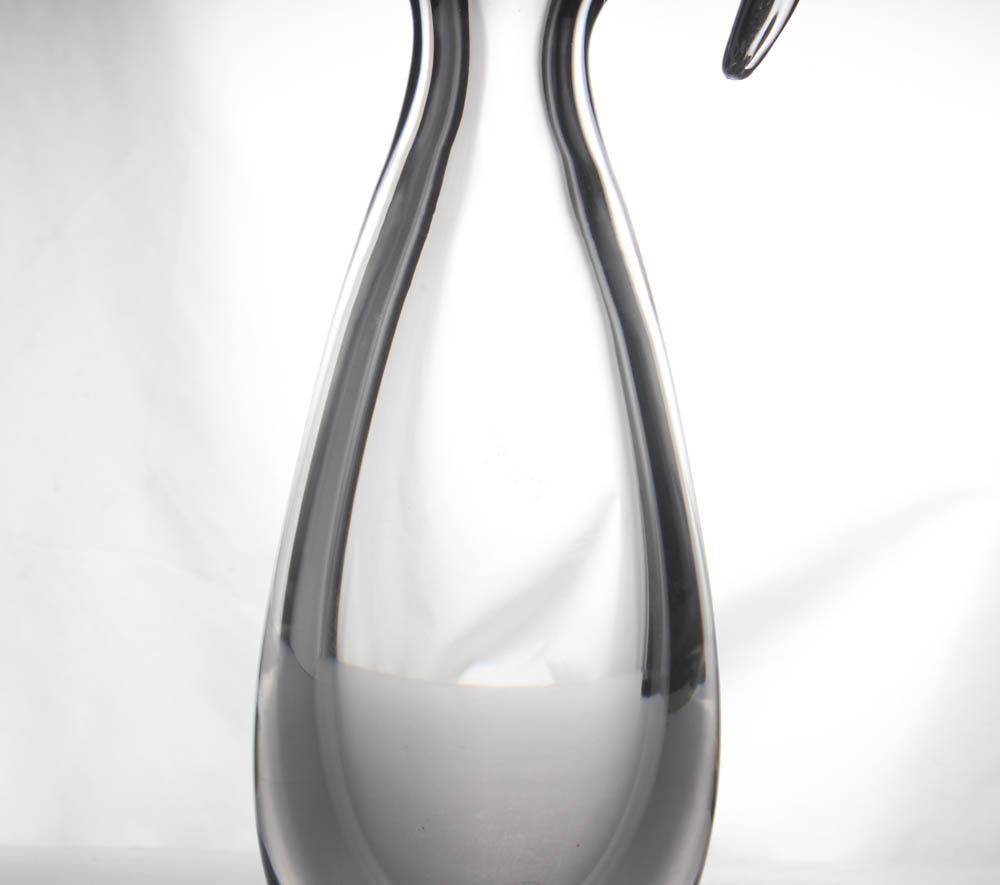 Steuben Glass "Vase with Sheared Rim" Designed by George Thompson