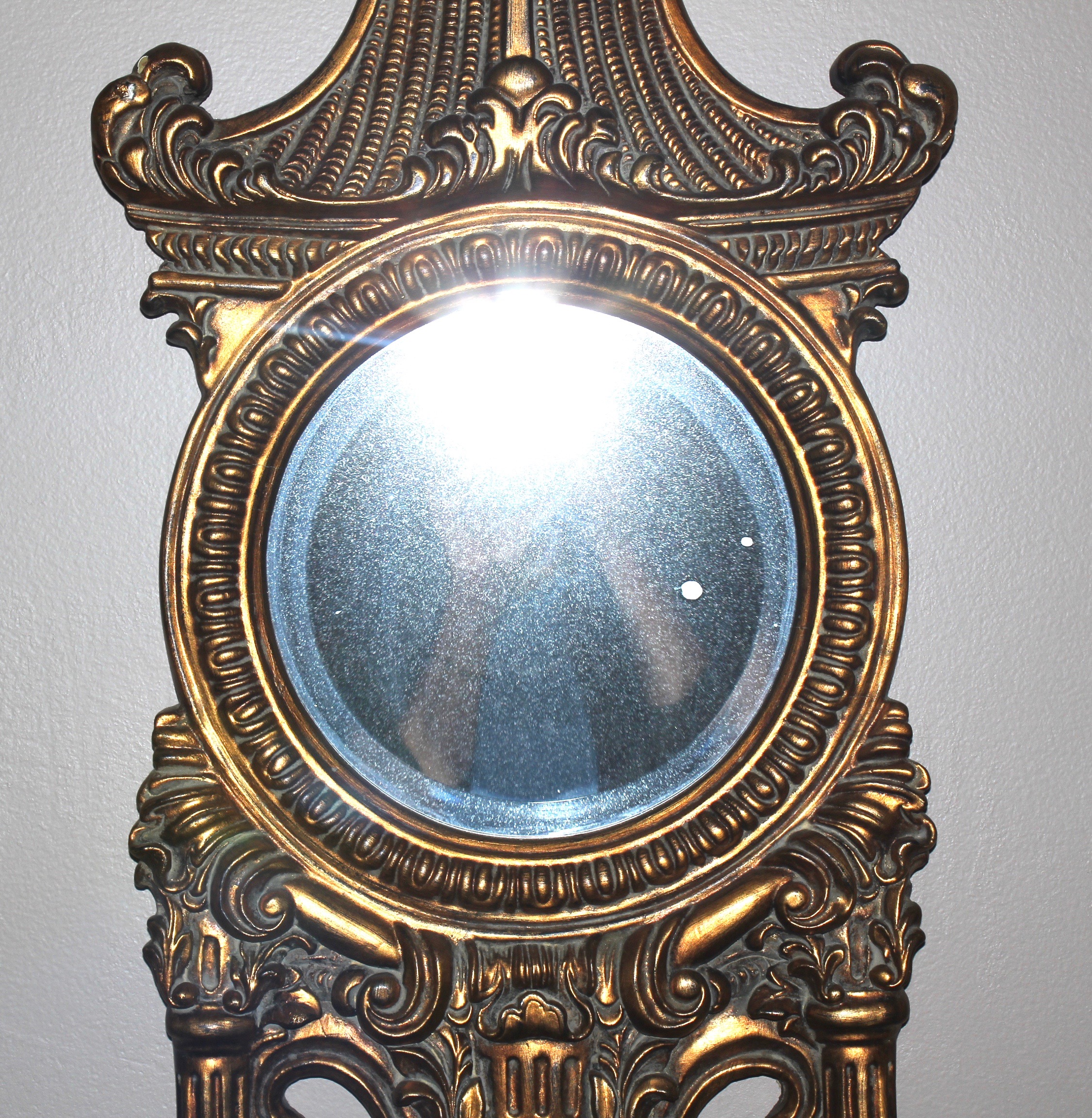 Italiante Gold Tone Mirrors