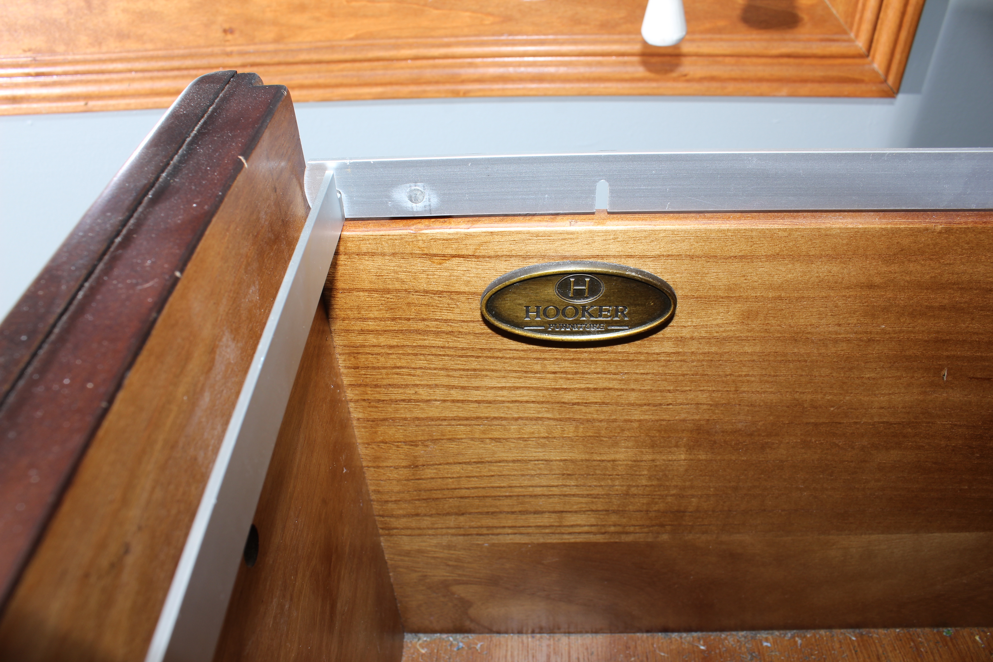 "Brookhaven" Wood Two-Drawer Lateral File Cabinet by Hooker Furniture, 21st C.