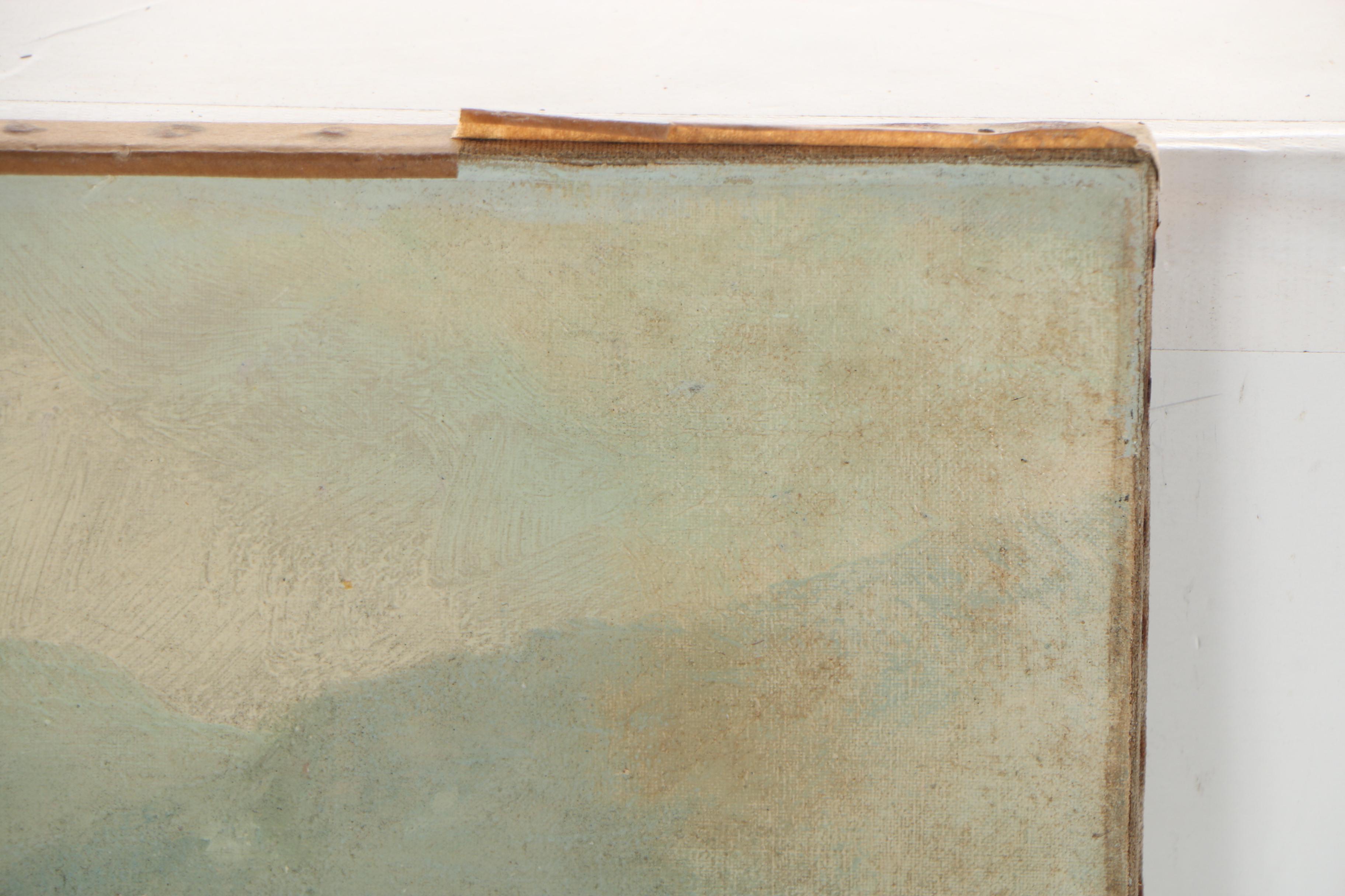 C.T. Mitchell Landscape Oil Painting