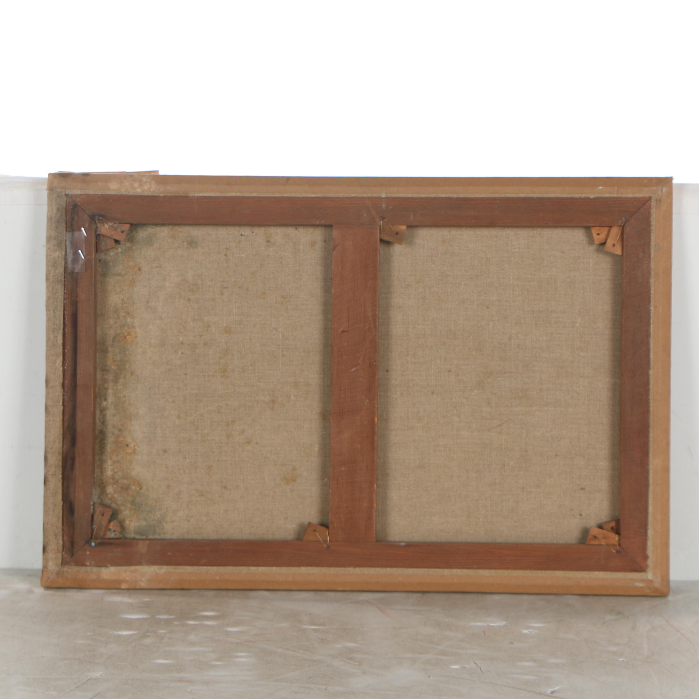 C.T. Mitchell Landscape Oil Painting