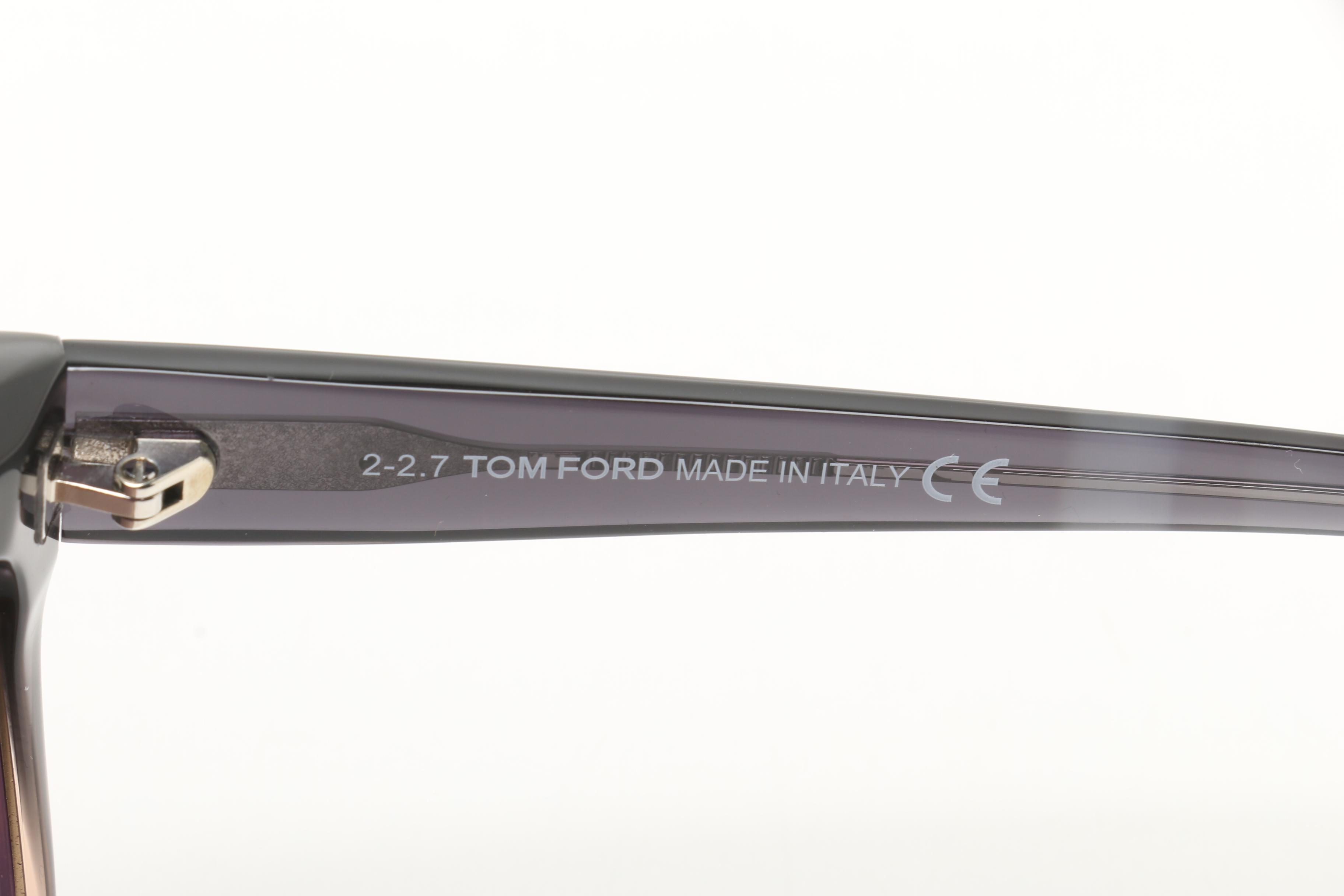 Tom Ford Lily Cat Eye TF430 Sunglasses with Case, Made in Italy