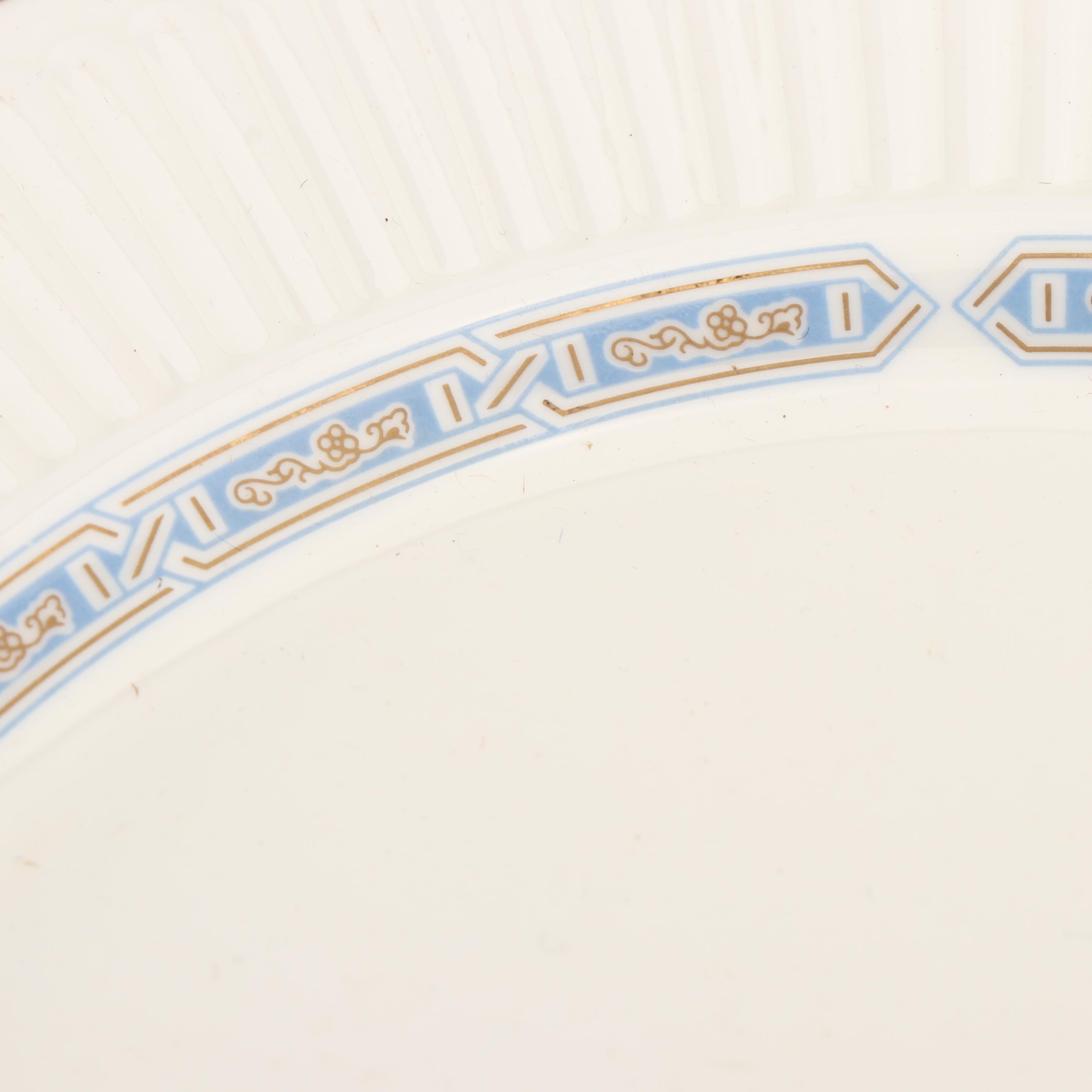 Wedgwood "Insignia" Metallised Bone China Salad Plates
