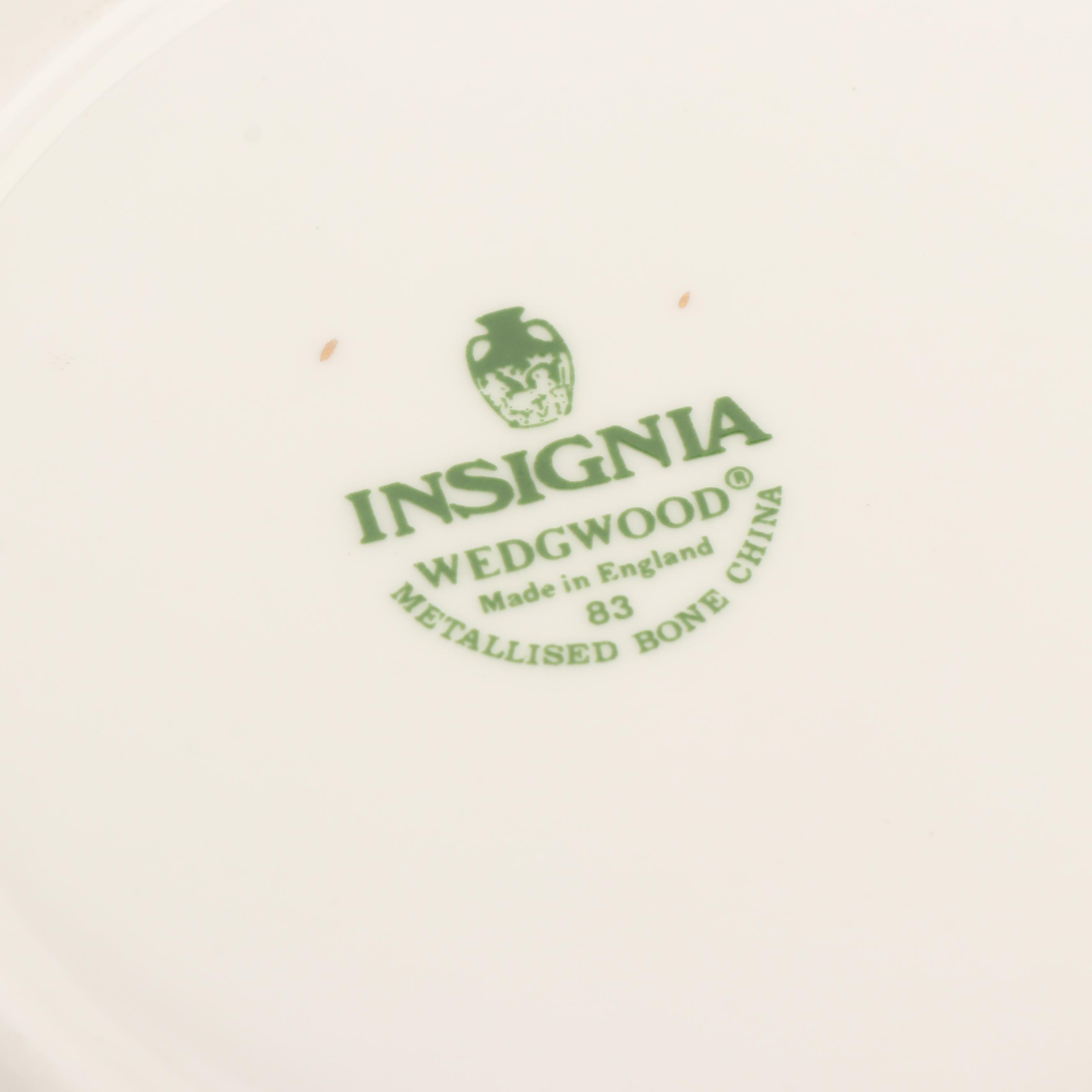 Wedgwood "Insignia" Metallised Bone China Dinnerware