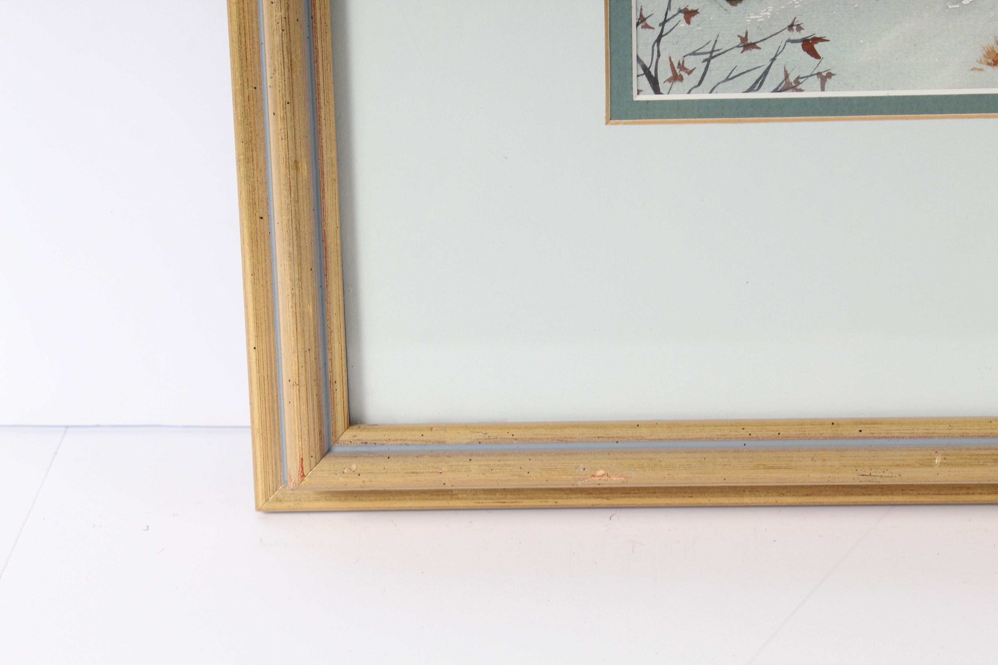 Mark Wheeler Winter Landscape Watercolor Painting