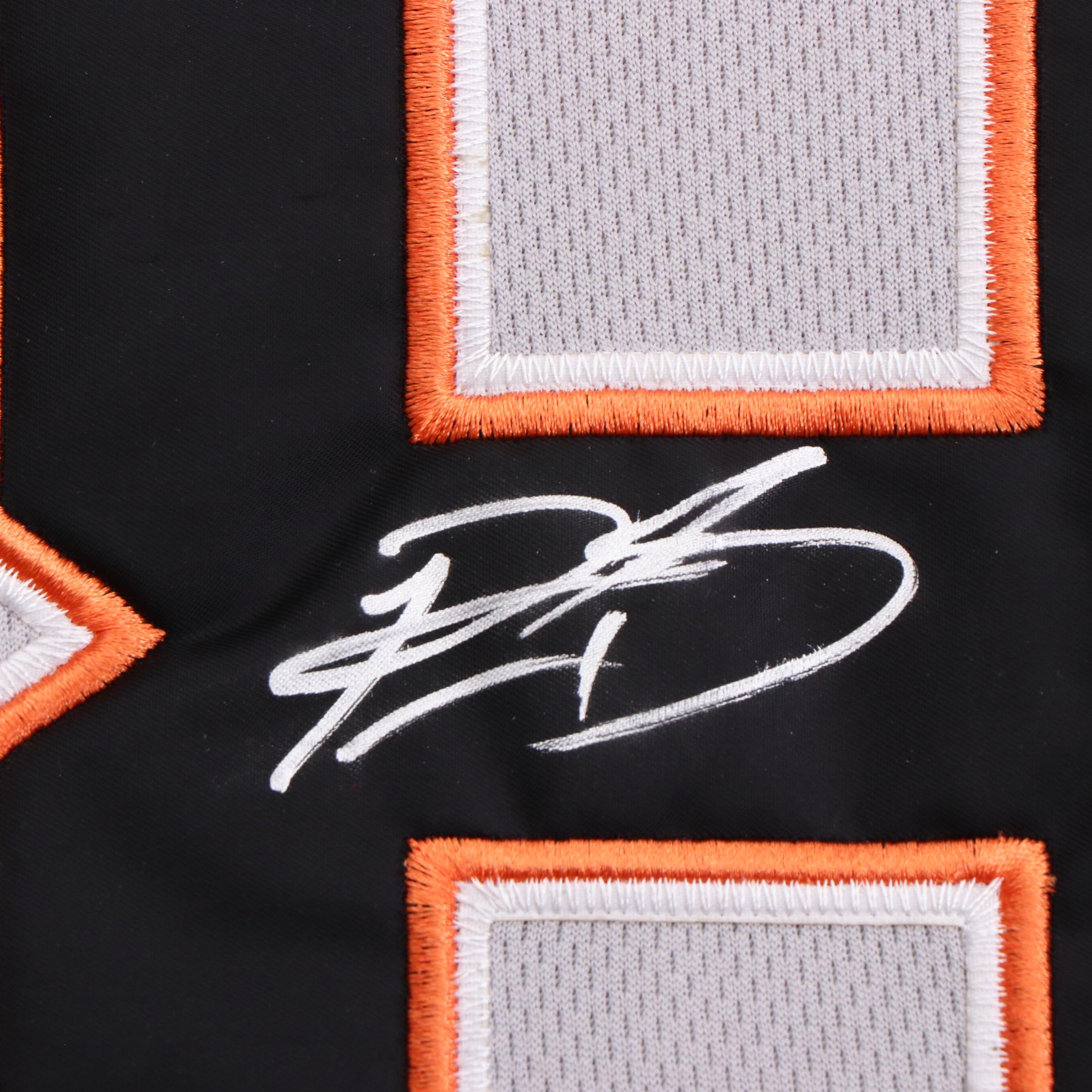 Cecil Fielder Signed Detroit Tigers Baseball Jersey JSA COA