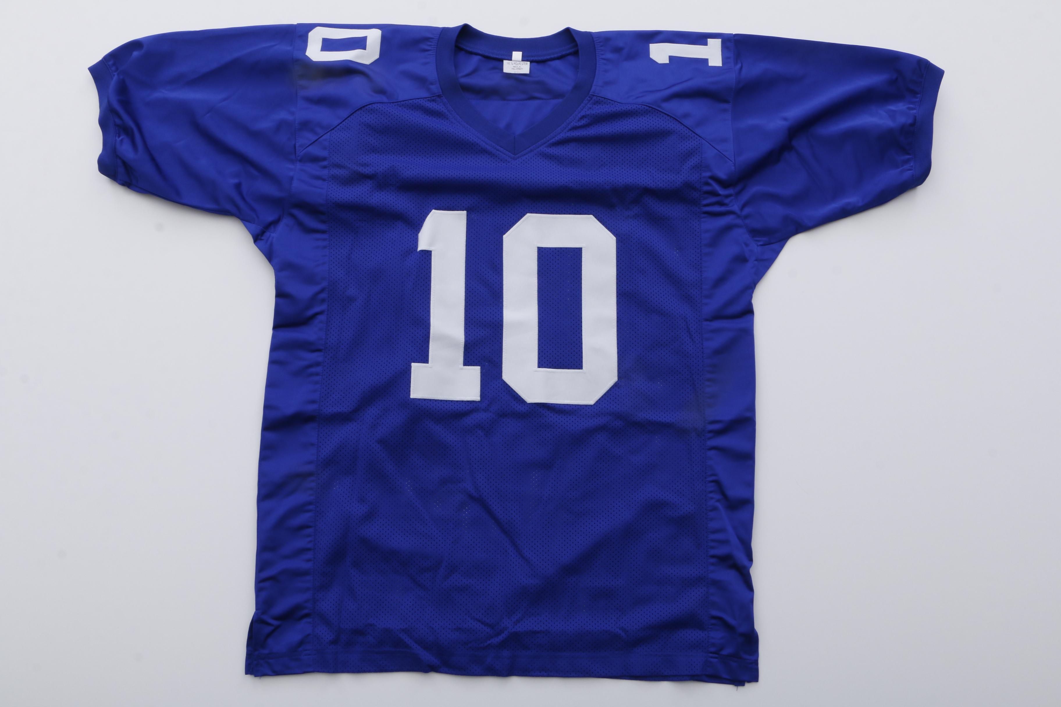 Eli Manning Signed New York Giants Football Jersey