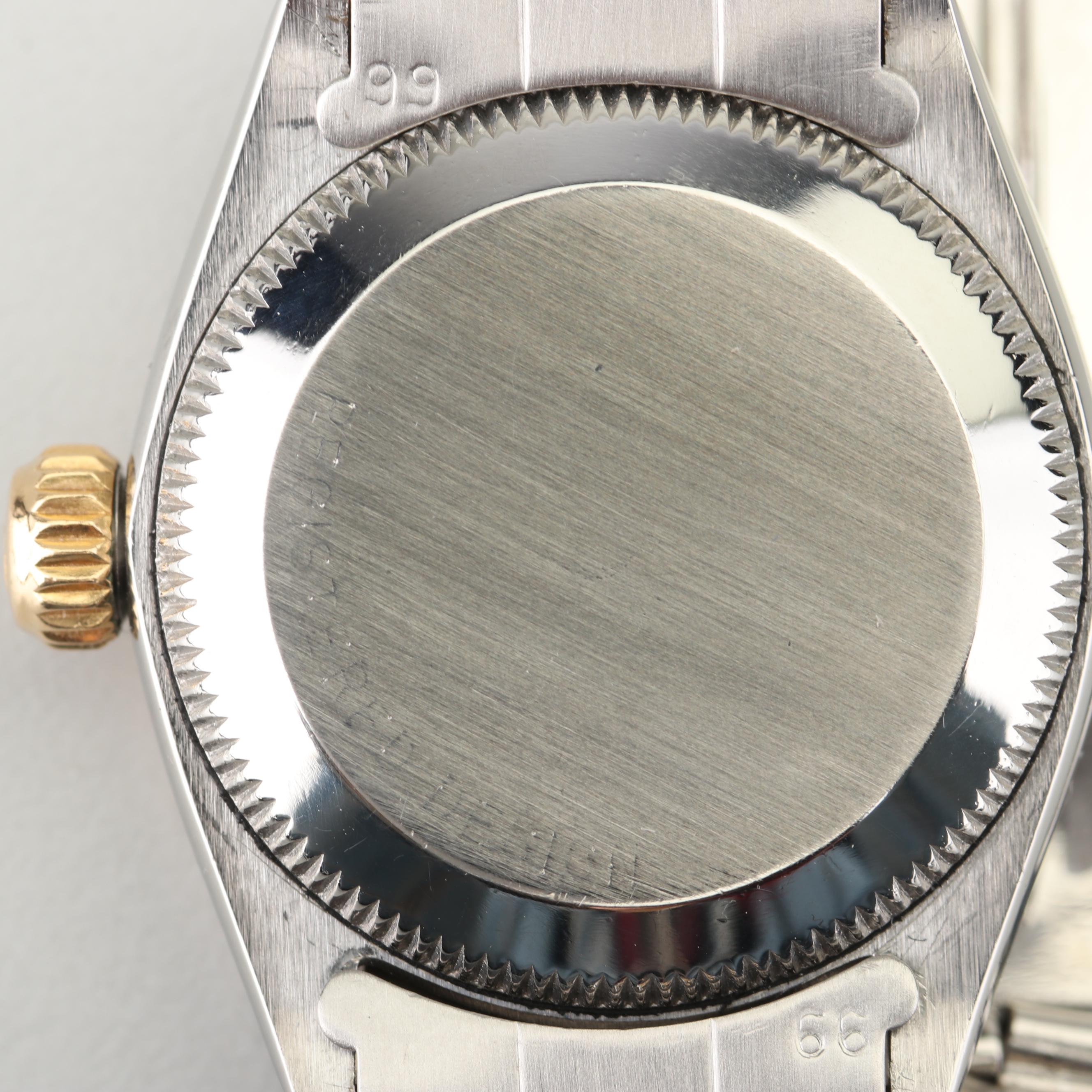 Rolex Datejust 18K Yellow Gold, Stainless Steel, and Diamond Watch