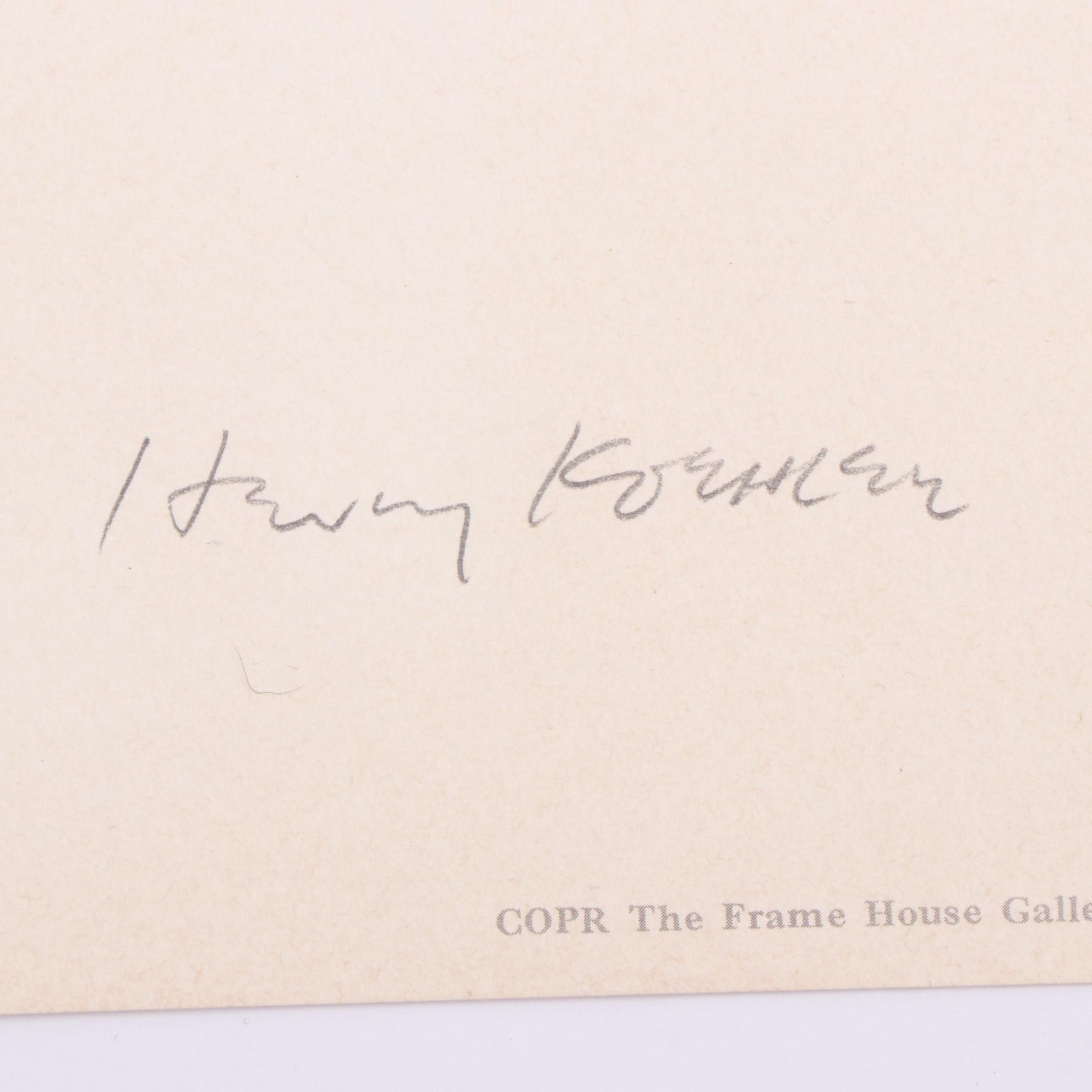 Two Henry Koehler Signed and Limited Prints