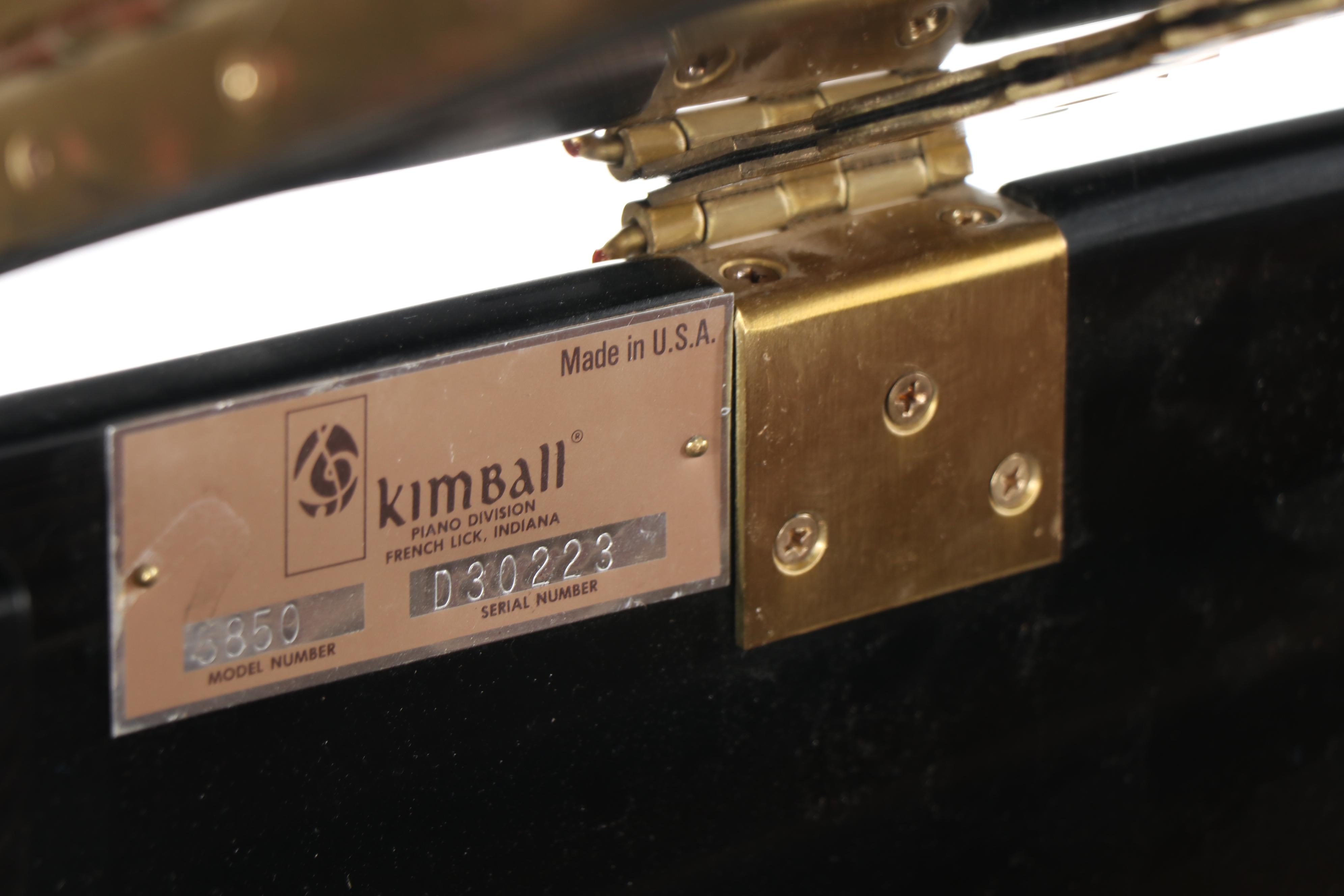 Kimball Baby Grand Piano with Bench