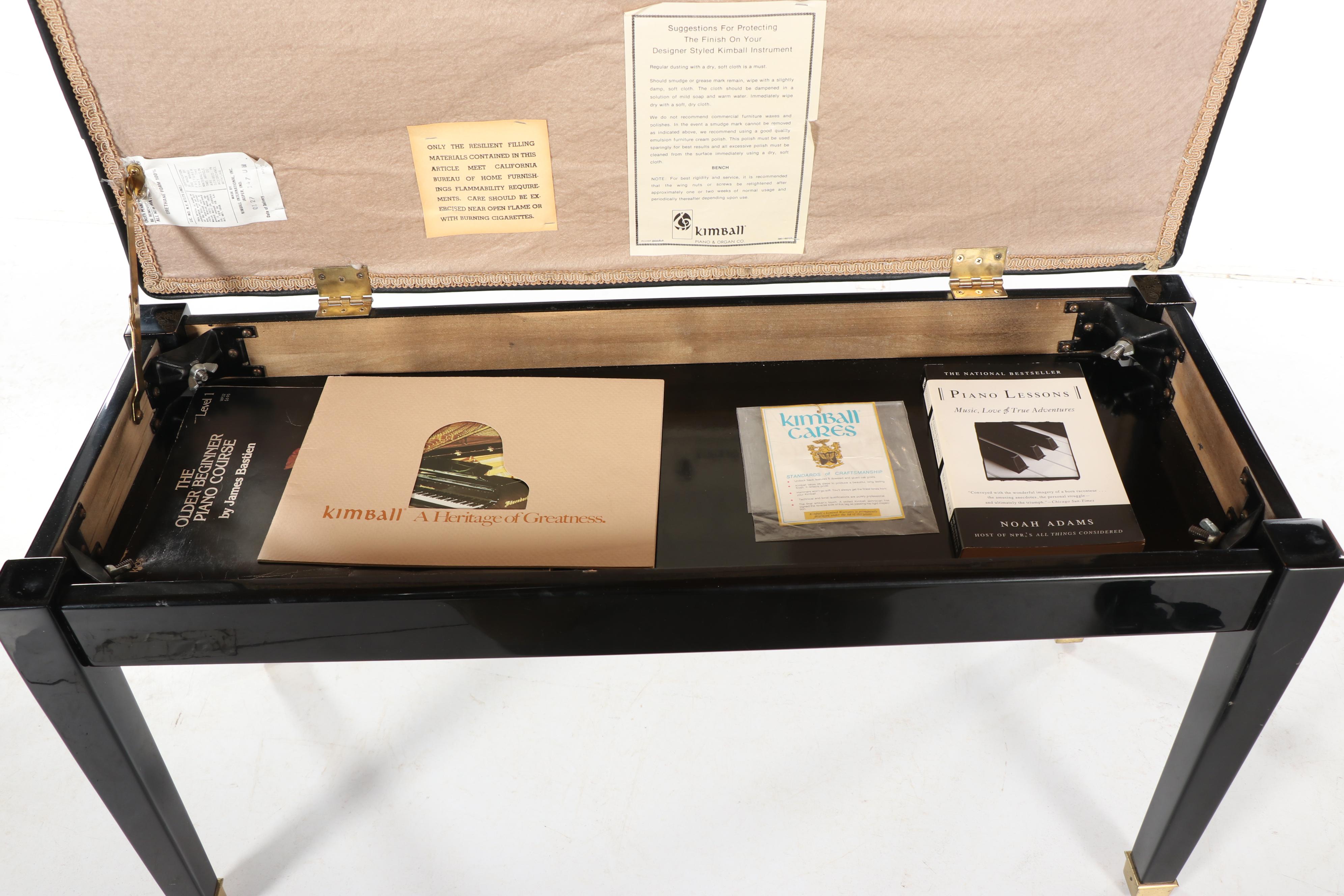 Kimball Baby Grand Piano with Bench