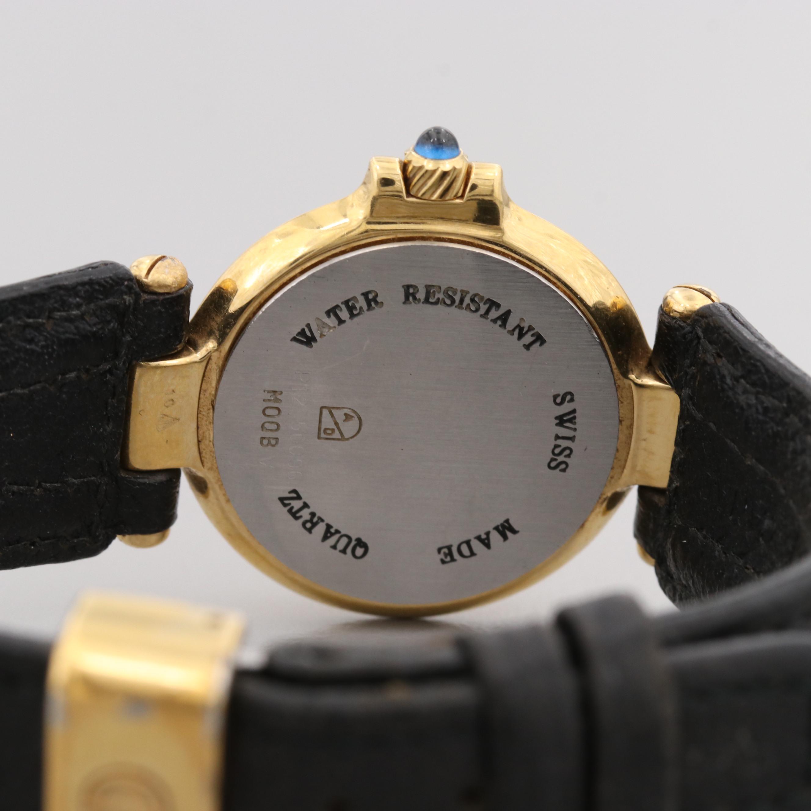 Dunhill Millennium Stainless Steel Quartz Watch with Synthetic Spinel Crown