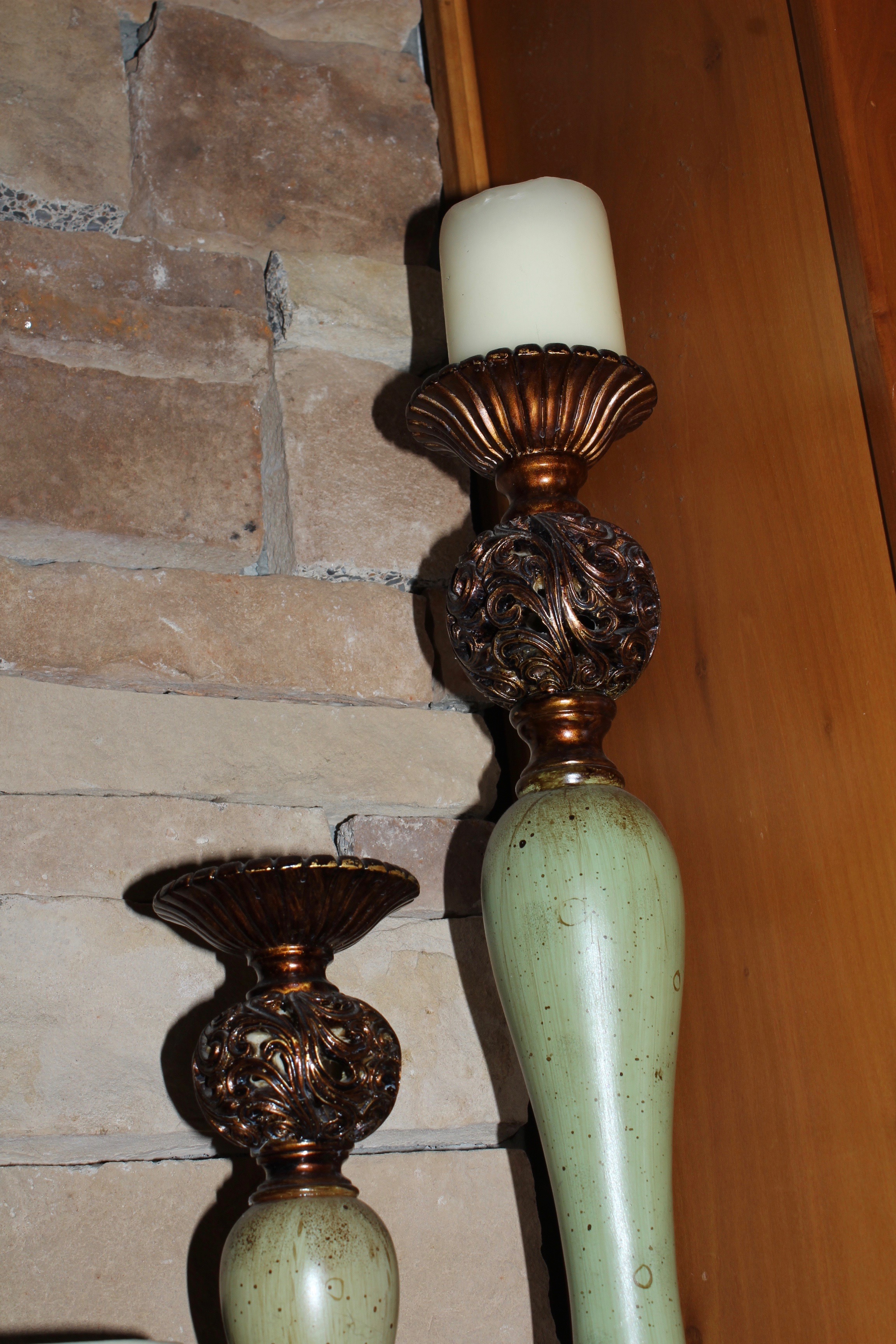 Candlesticks and Raymond Waites Wall Plates For Toyo