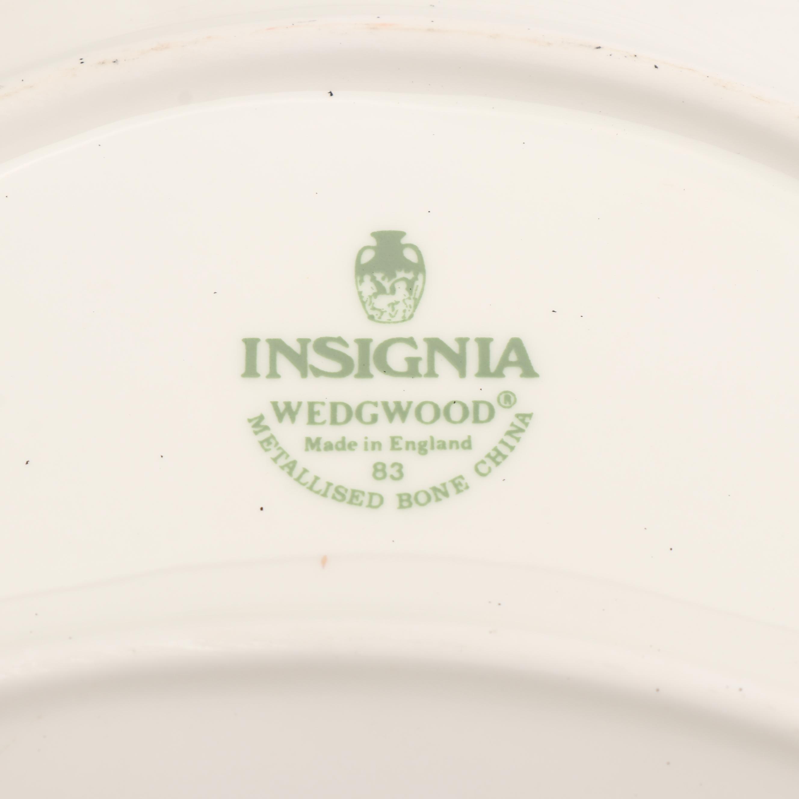Wedgwood "Insignia" Metallised Bone China Dinnerware