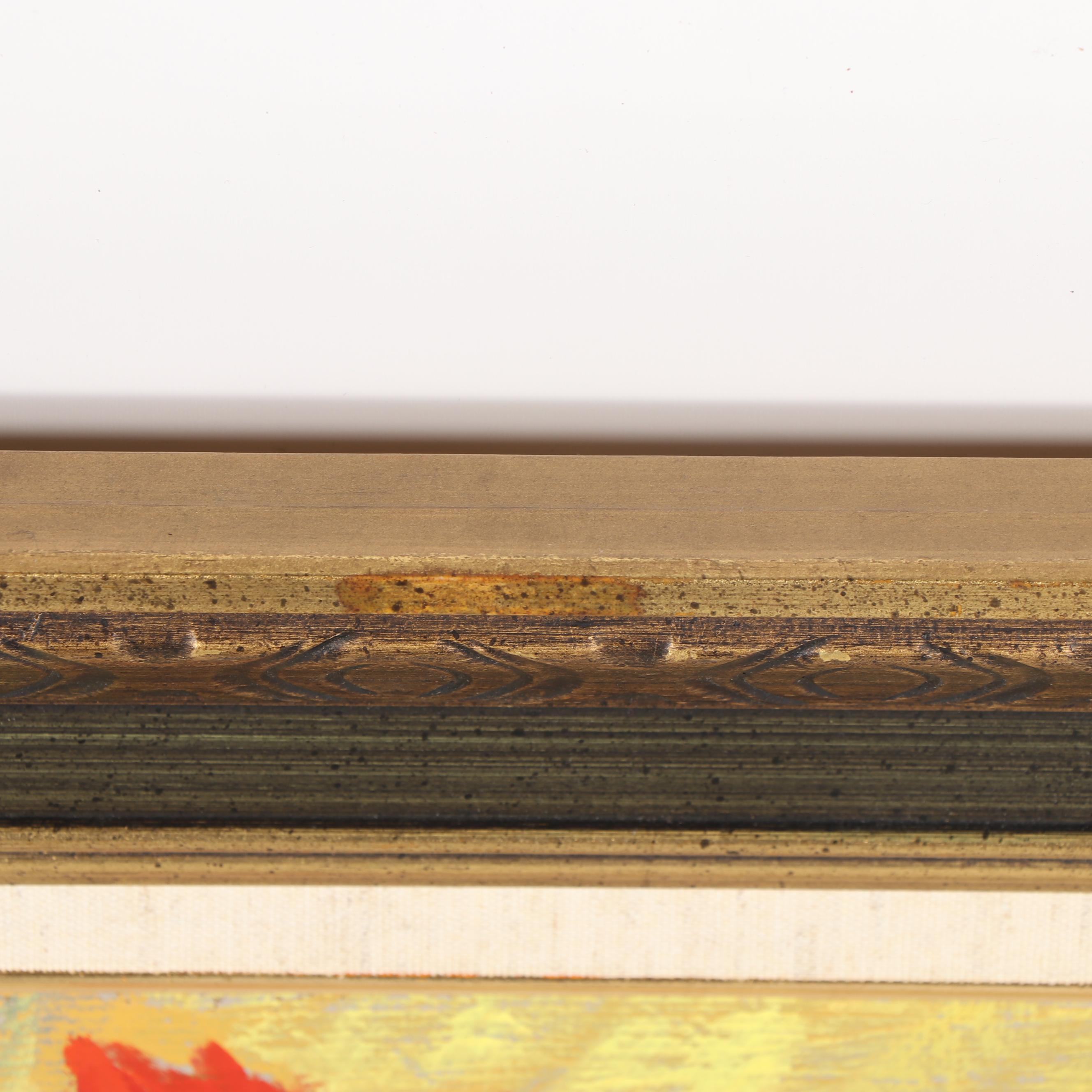 Arnold Vail Oil Painting of Poppies