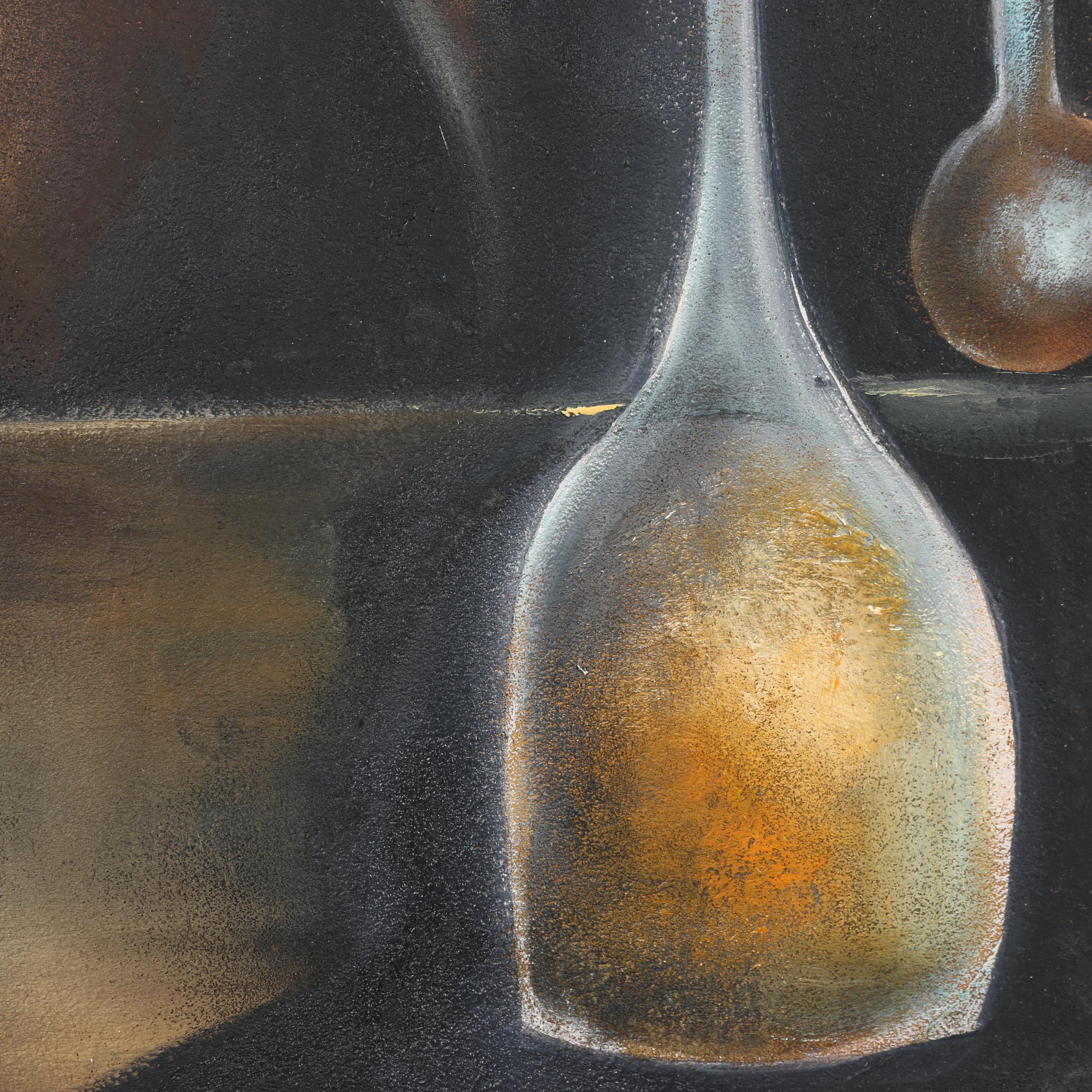 Abstract Still Life Mixed Media Painting