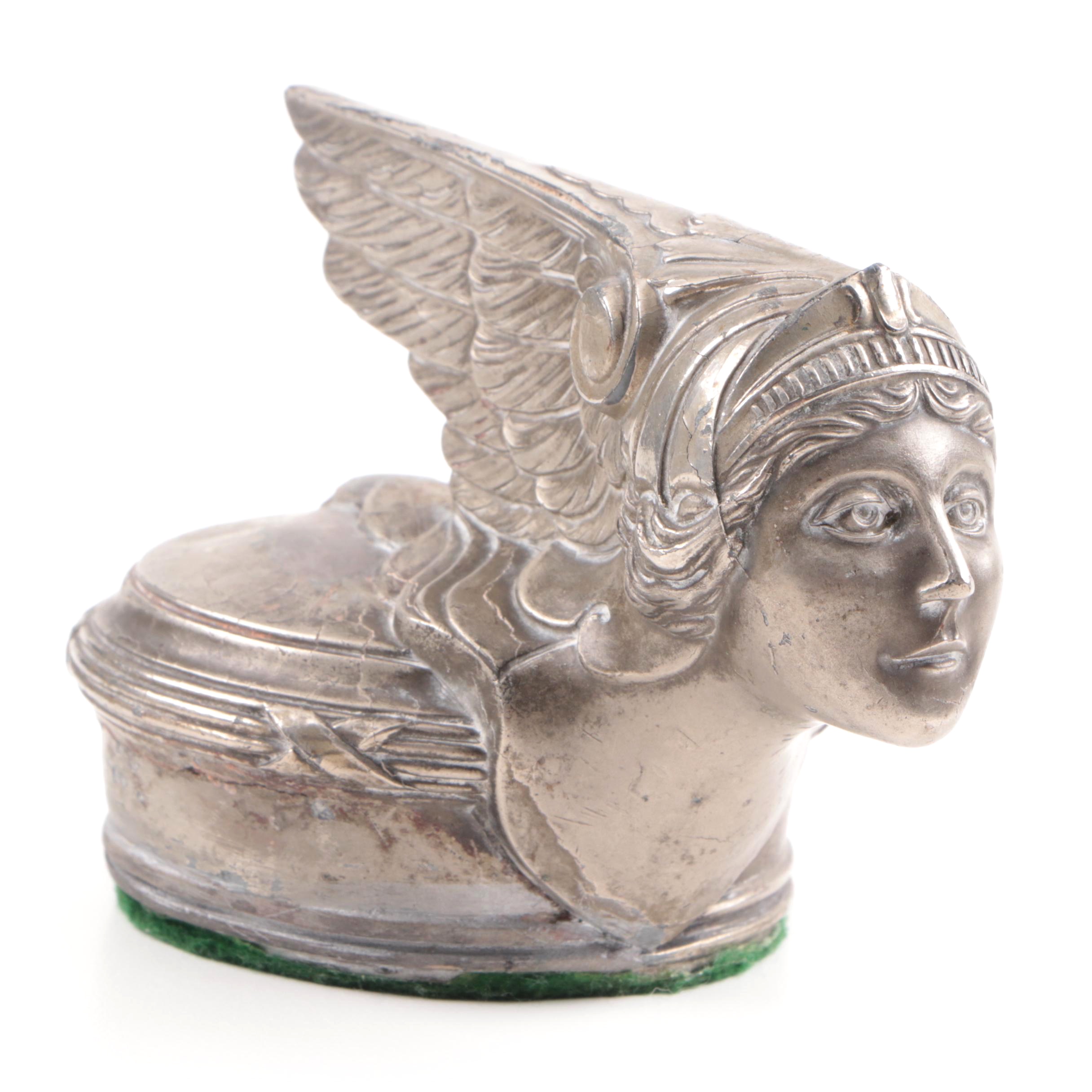 Chevrolet Art Deco "Winged Viking" Radiator Cap, Circa 1929-1931