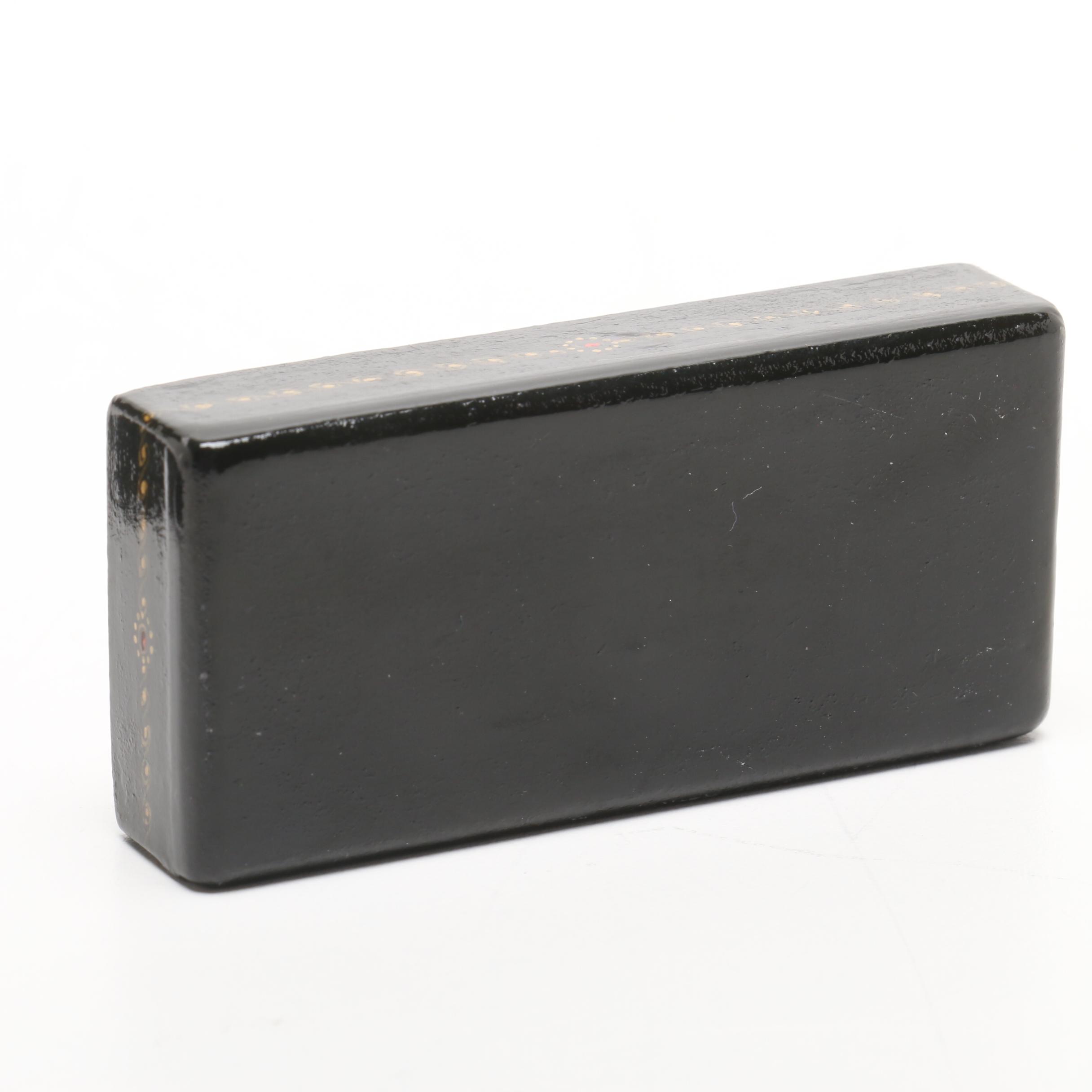 Hand-Painted Russian Lacquered Trinket Boxes