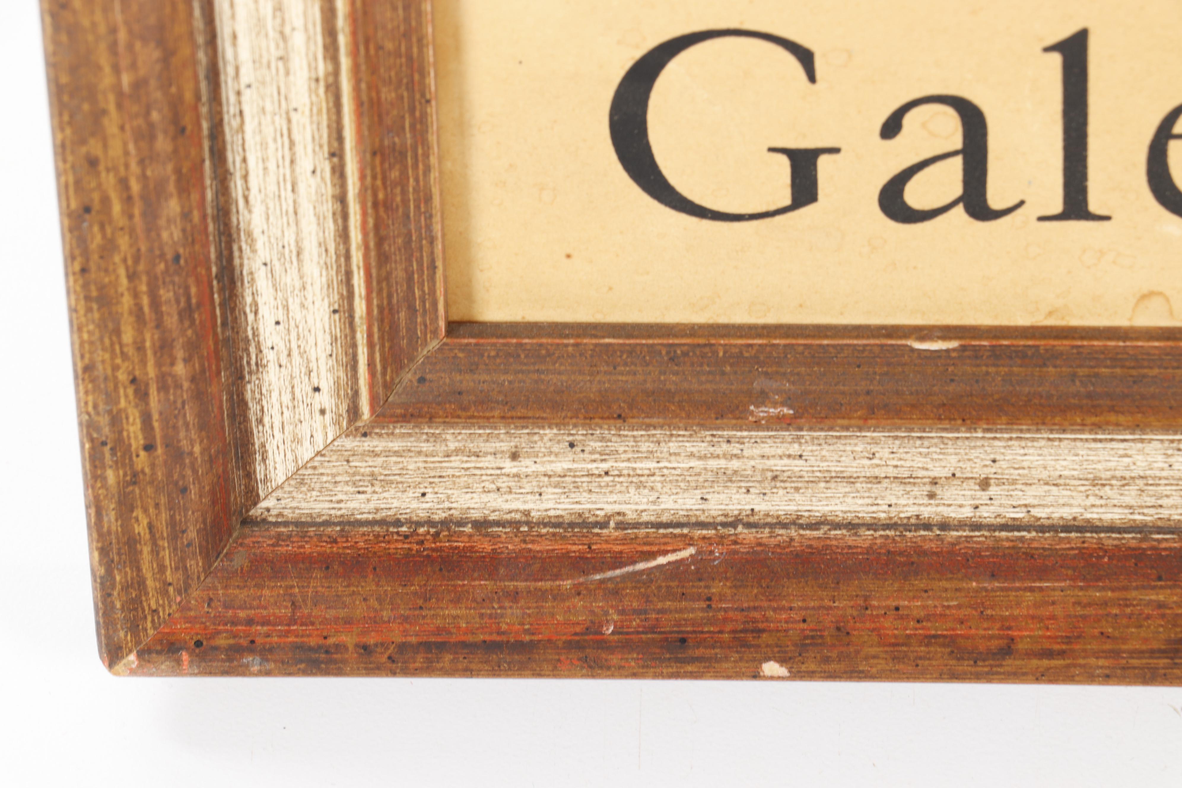 Marc Chagall Lithograph Poster for Galerie Maeght "L'Oiseau Vert"