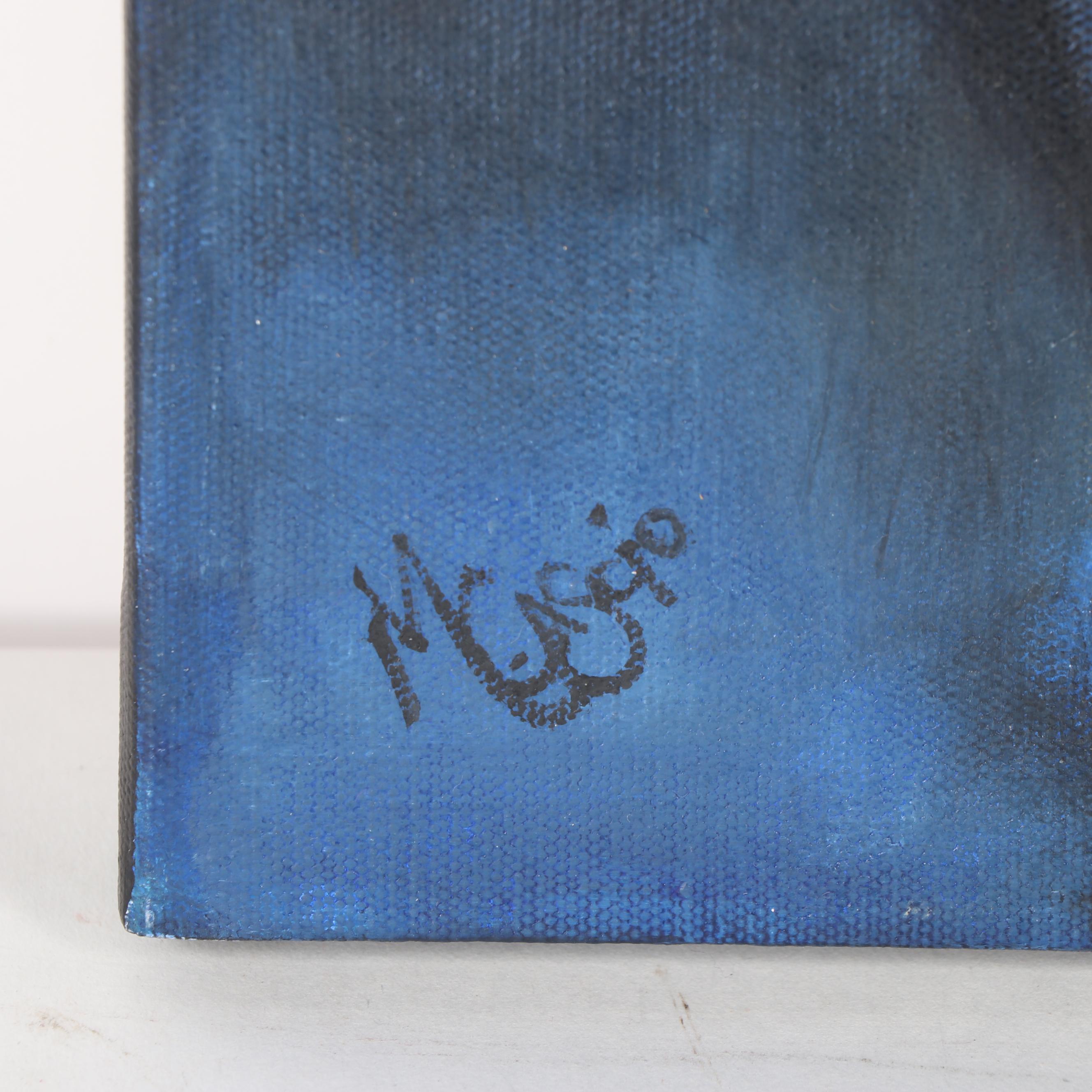 Monica Cascio Oil Painting "Midnight Percheron"