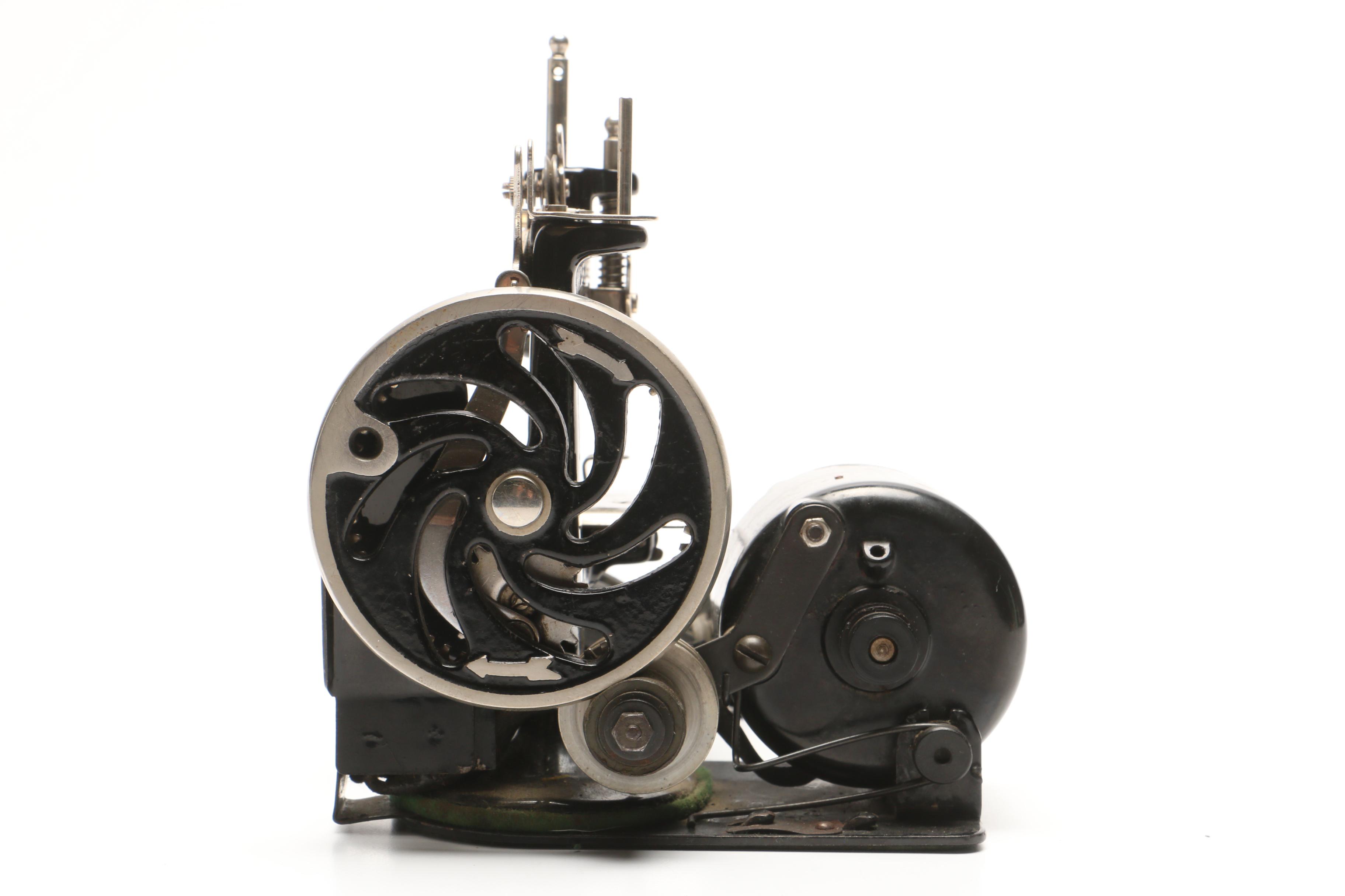 1930s-1940s Singer Child's Electric Mini Sewing Machine