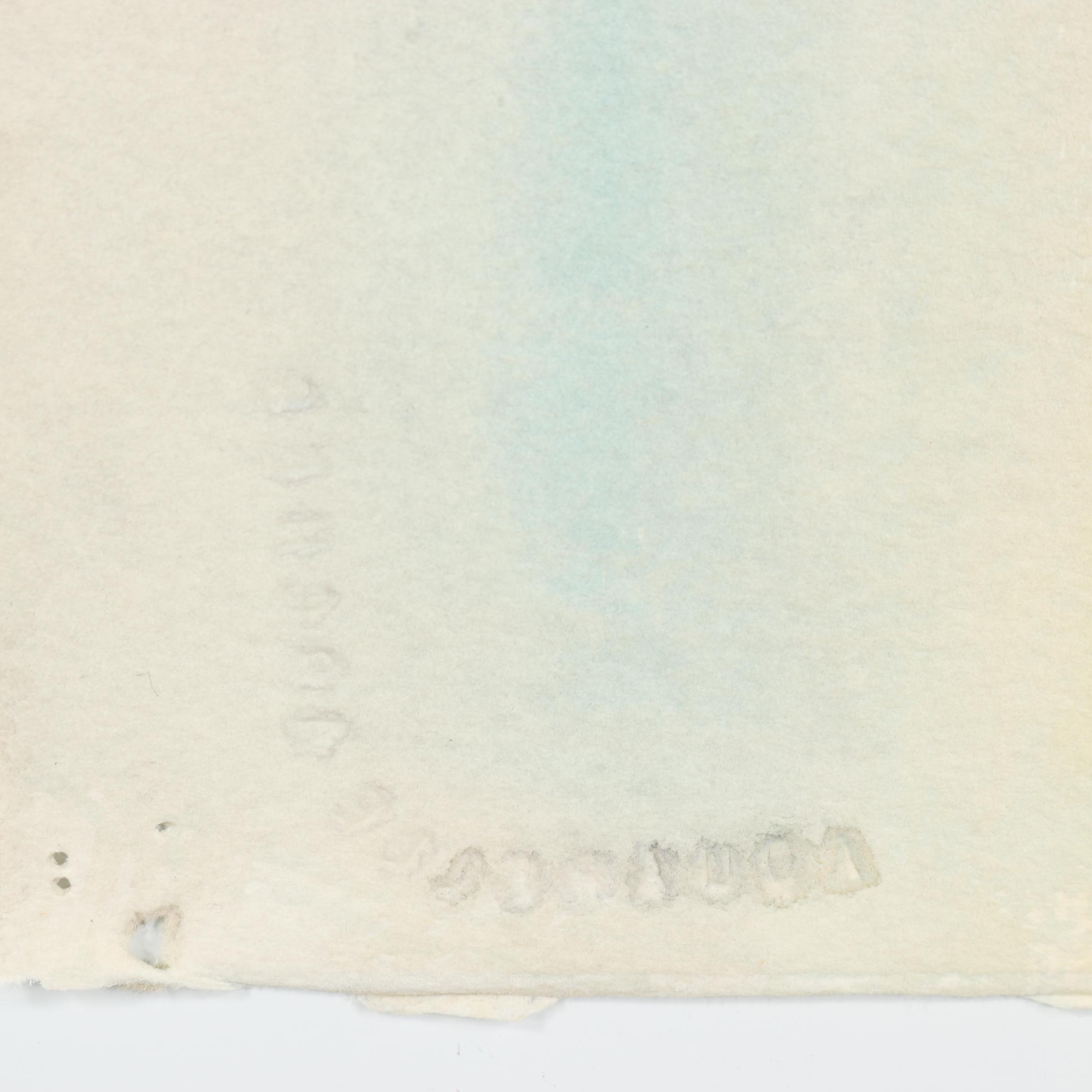 Byron Levy Watercolor Painting "Provence Rooftops"