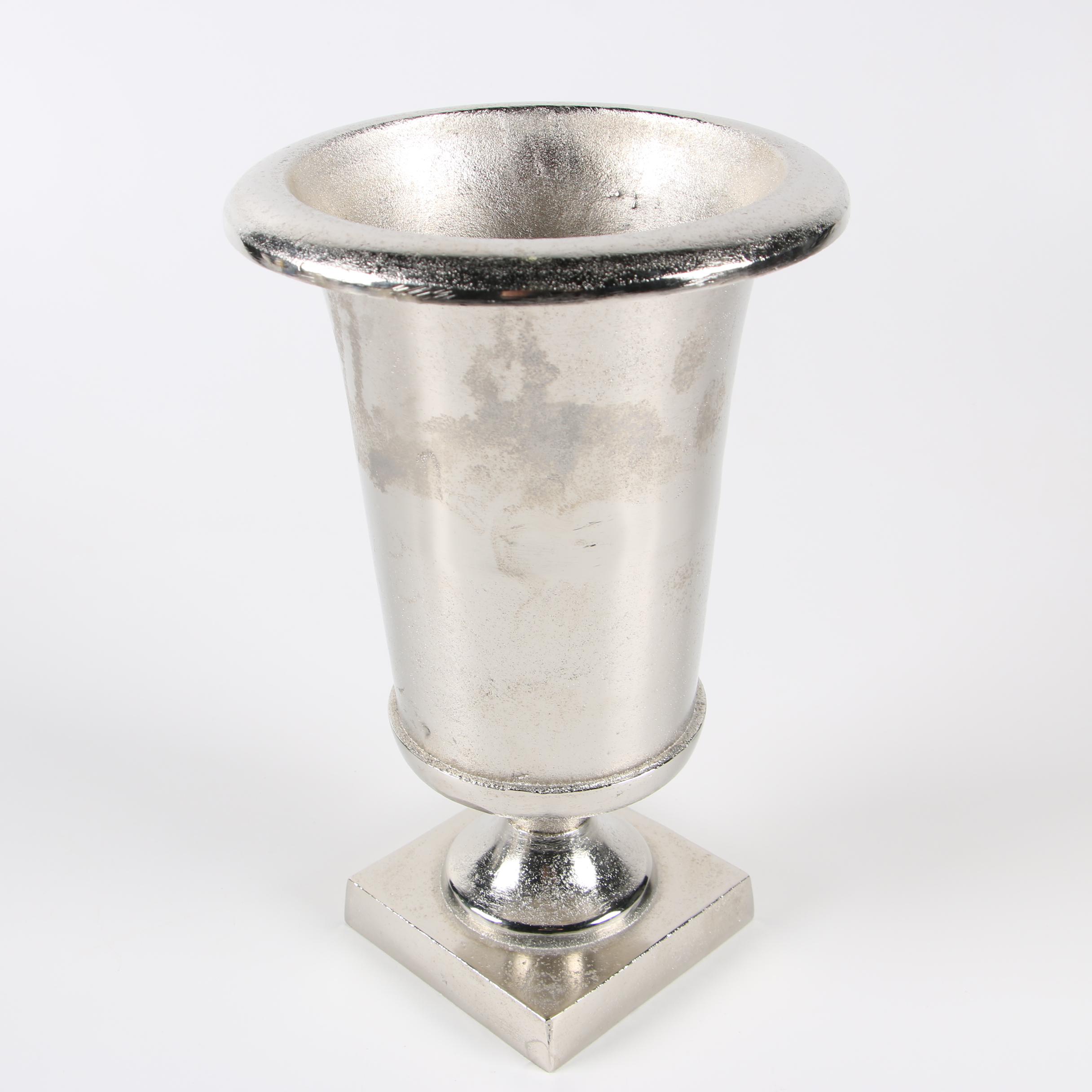 Silver-Tone Metal Alloy "Milan" Urns