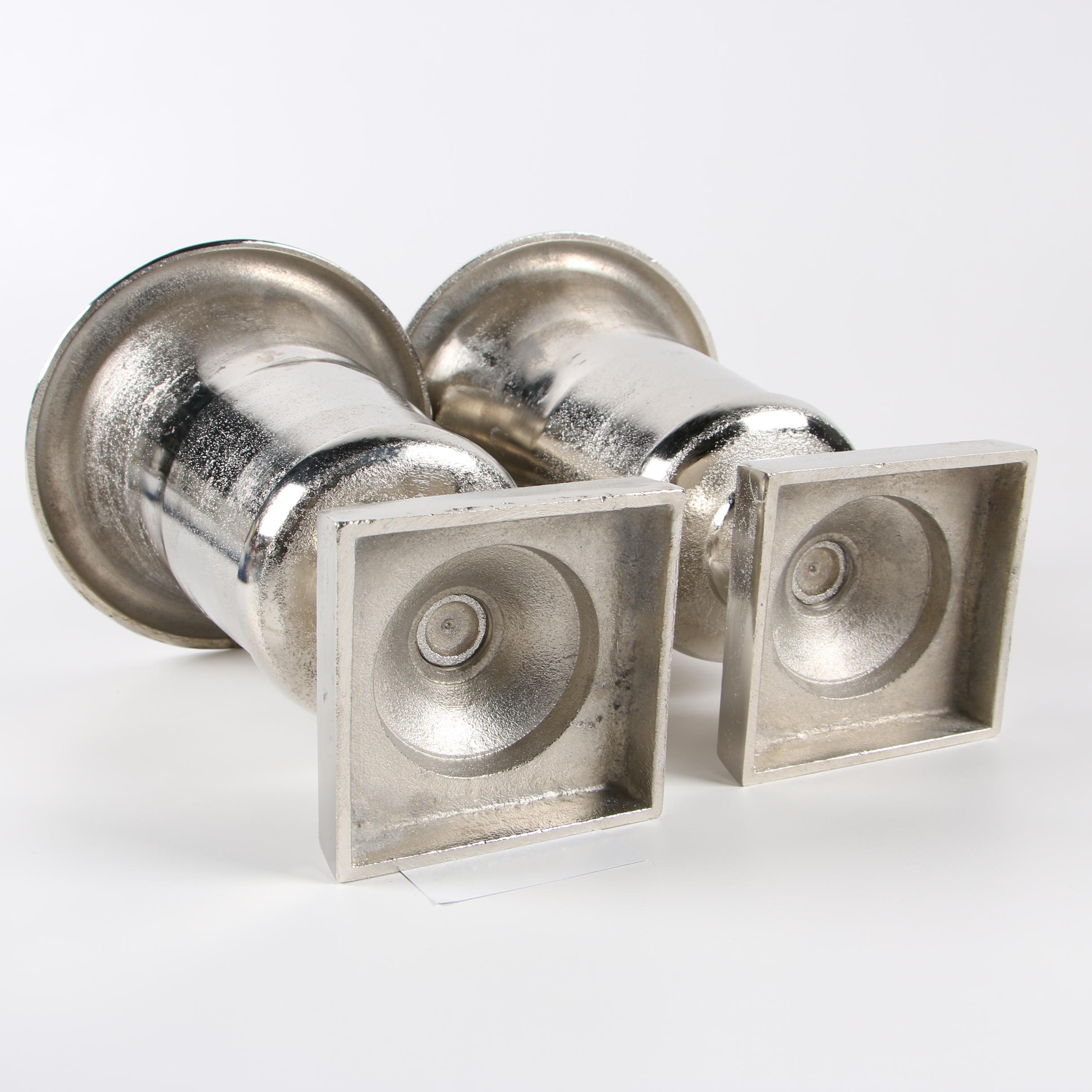 Silver-Tone Metal Alloy "Milan" Urns